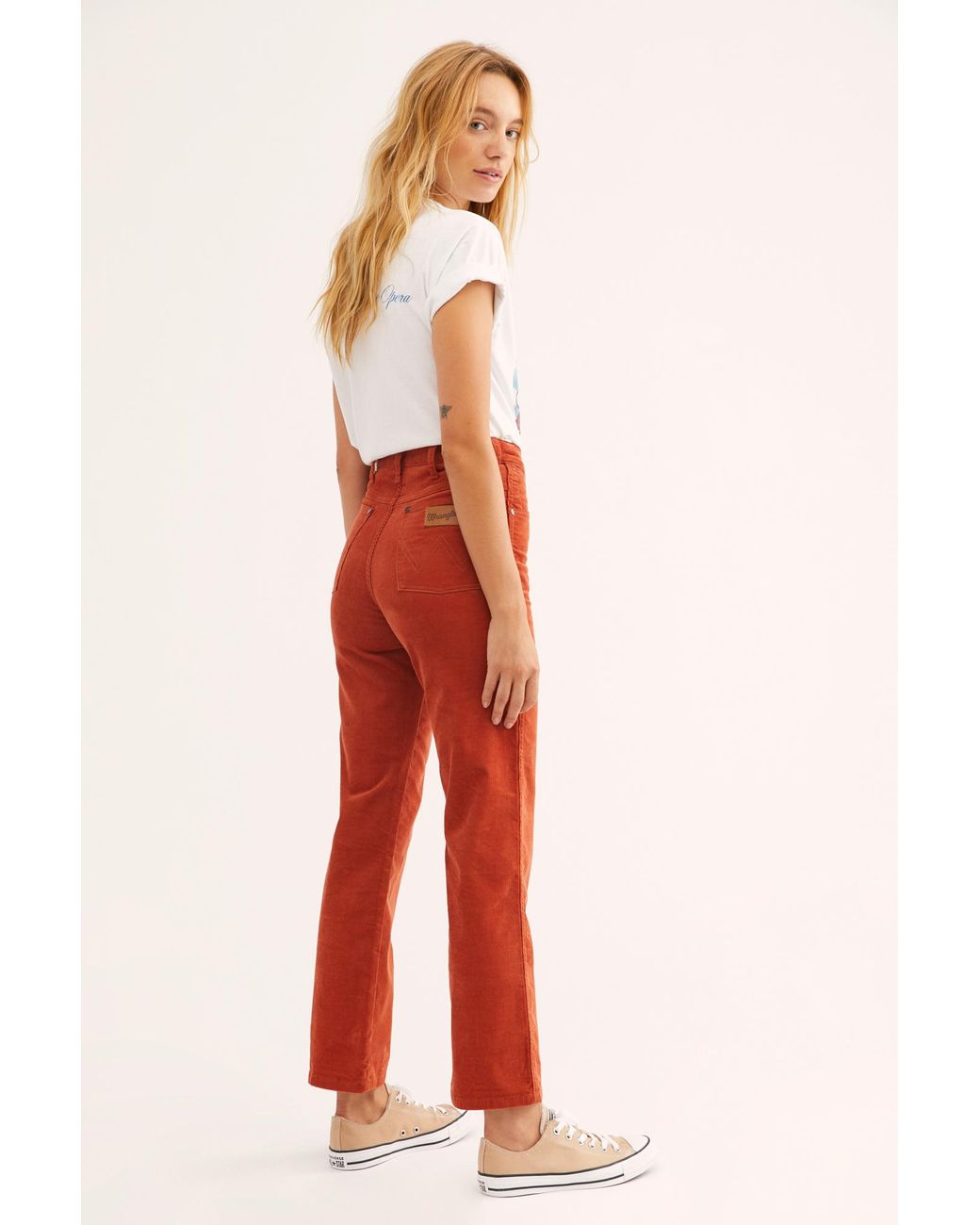Wrangler red pants outlet