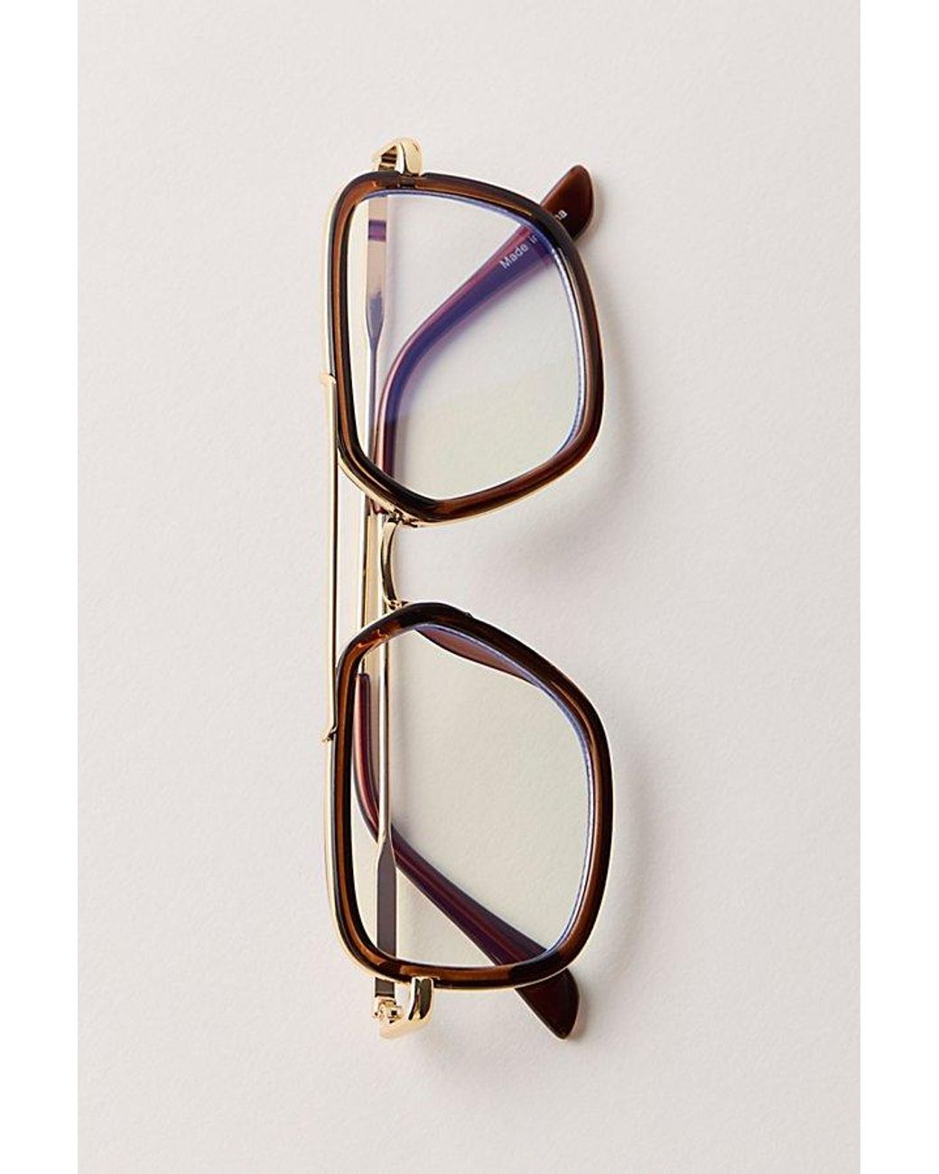 Free People Black Luna Classic Tinted Aviator Sunglasses
