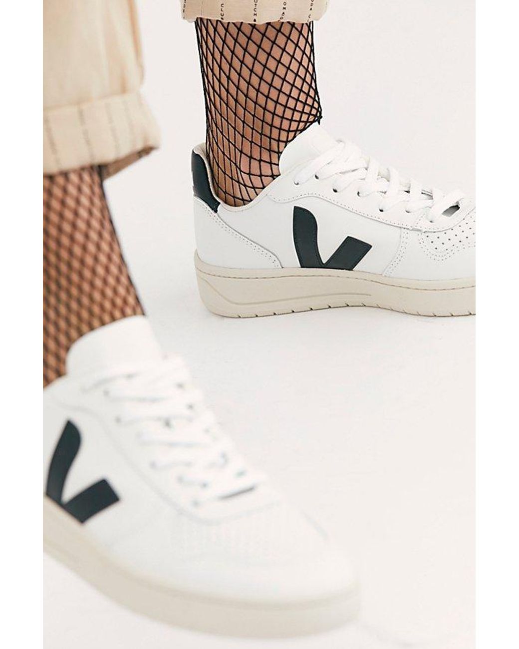 Veja Brown V-10 Trainer Shoe