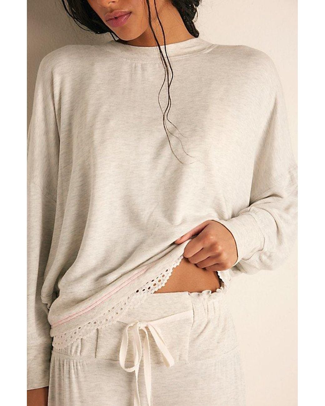 Intimately By Free People Natural Dream State Pullover By