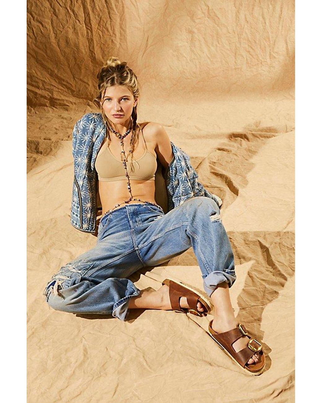 Birkenstock Orange Arizona Big Buckle Sandals