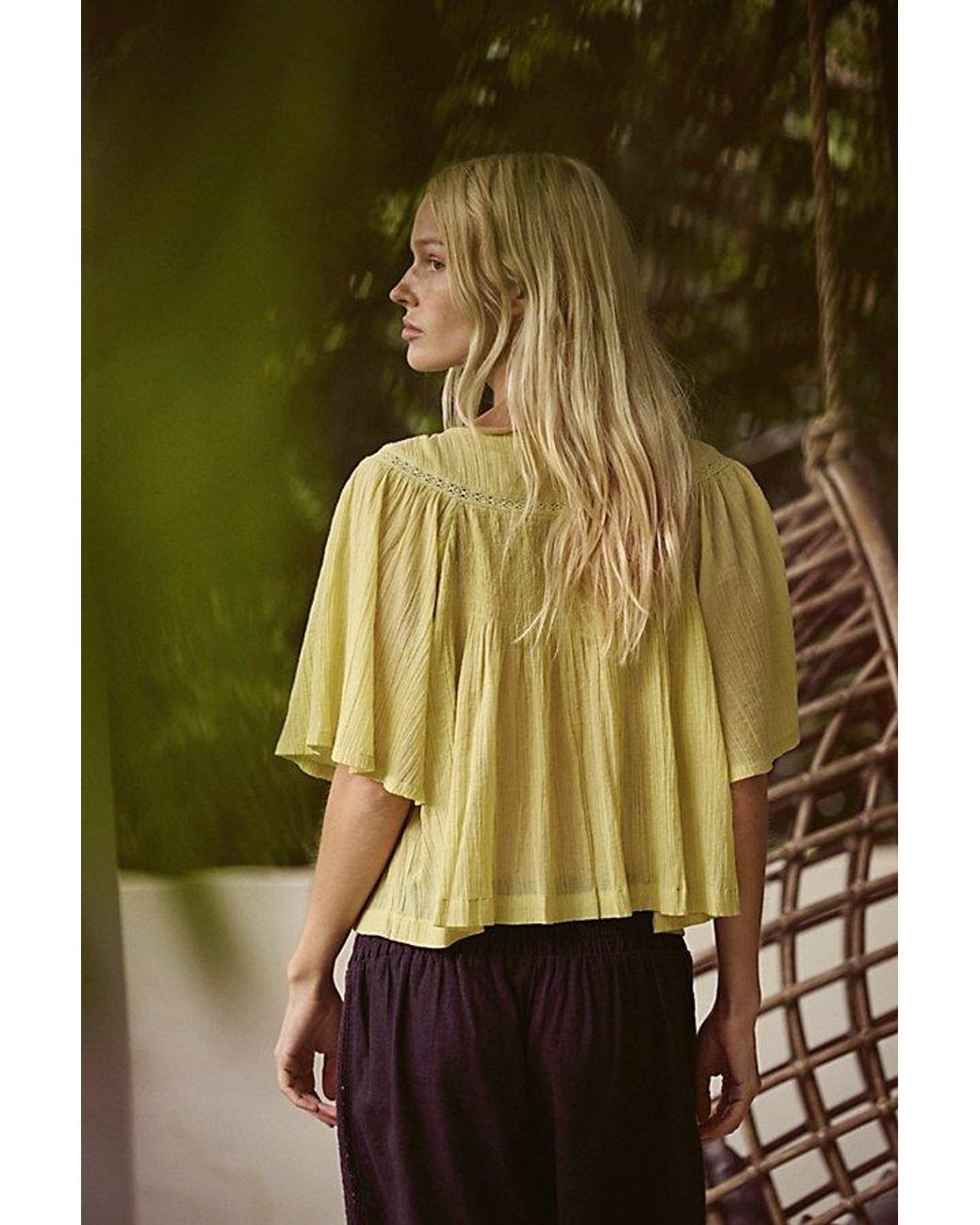 free-est Natural Layla Top By