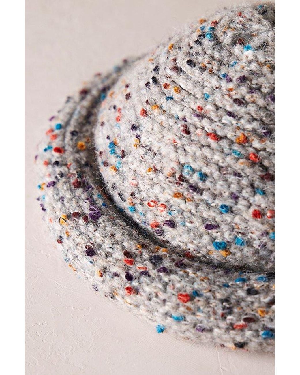 Free People Pink Confetti Cuff Beanie