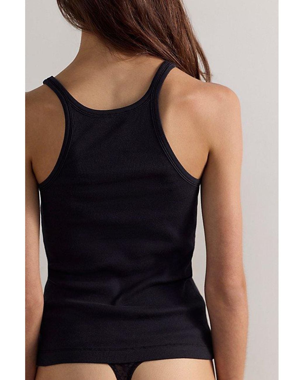 Intimately By Free People Blue Throw It On Tank Top By