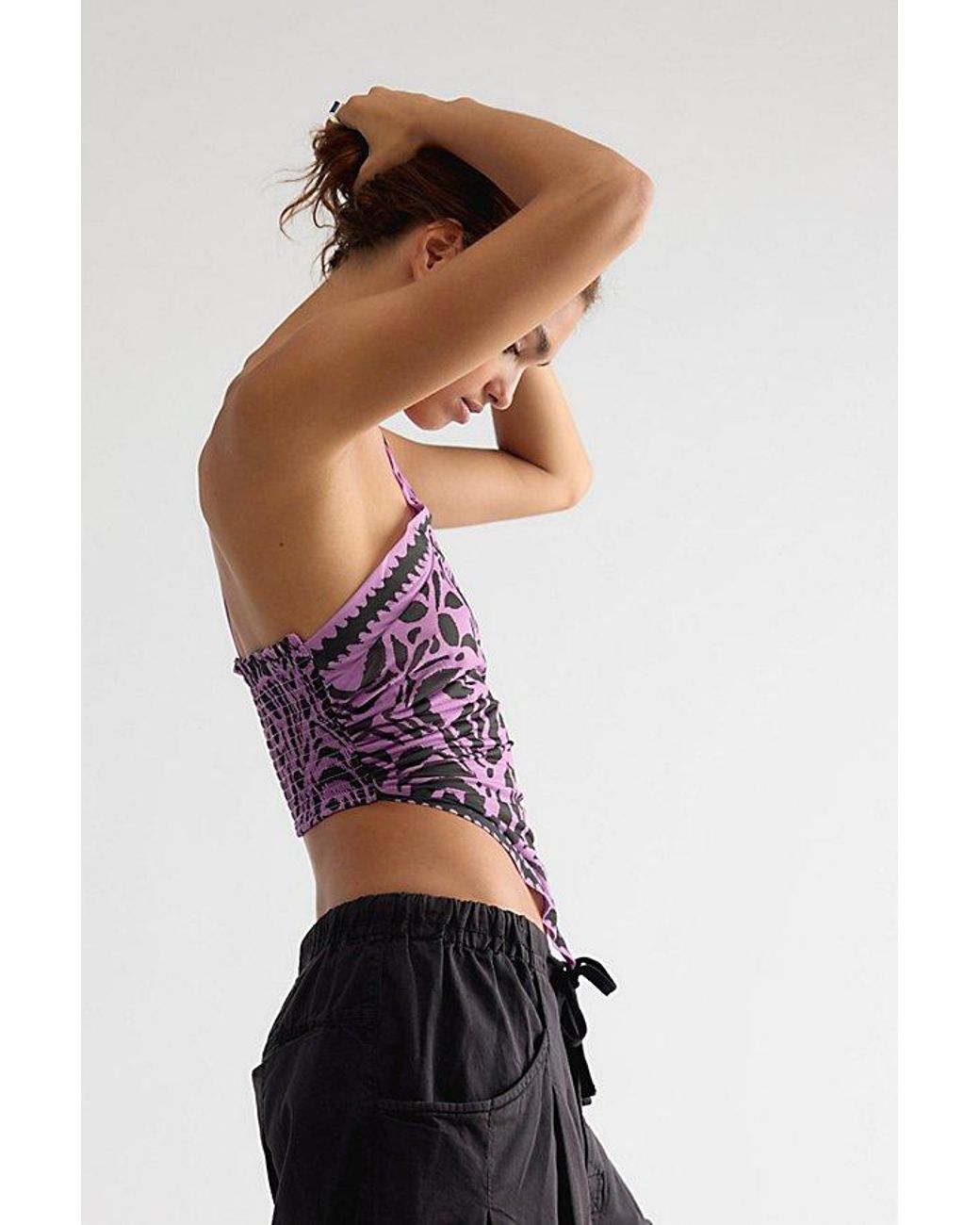 Free People Purple Shore Night Out Top