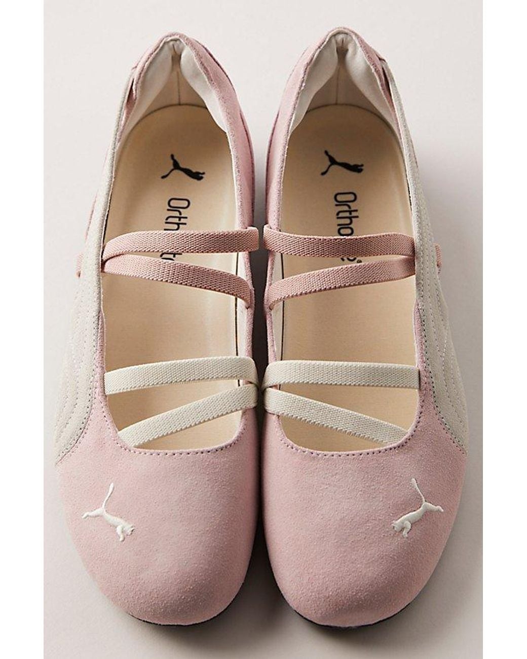 PUMA Natural Speedcat Ballet Sneakers
