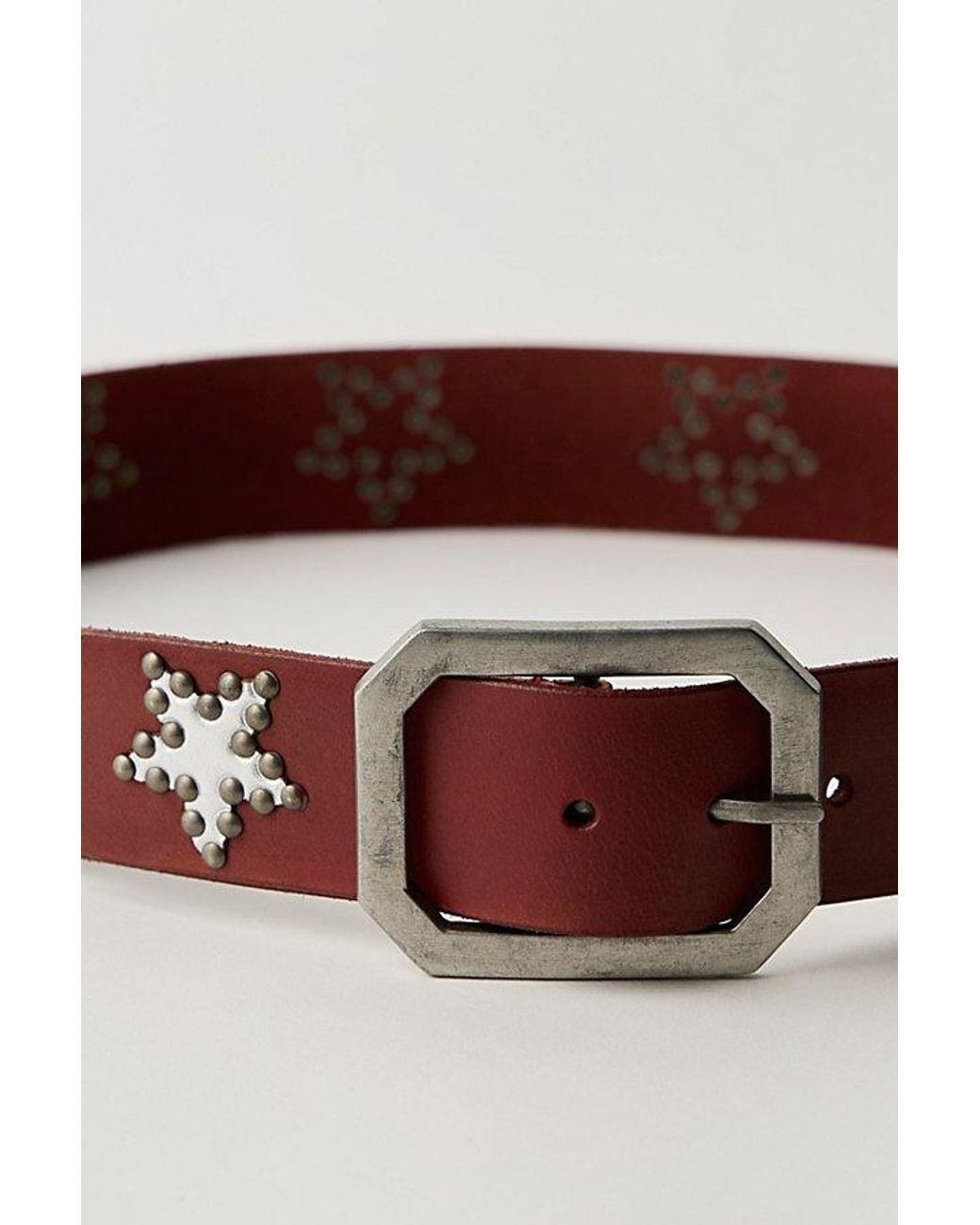 Free People Starcrossed Studded Belt in Pink | Lyst display picture 2