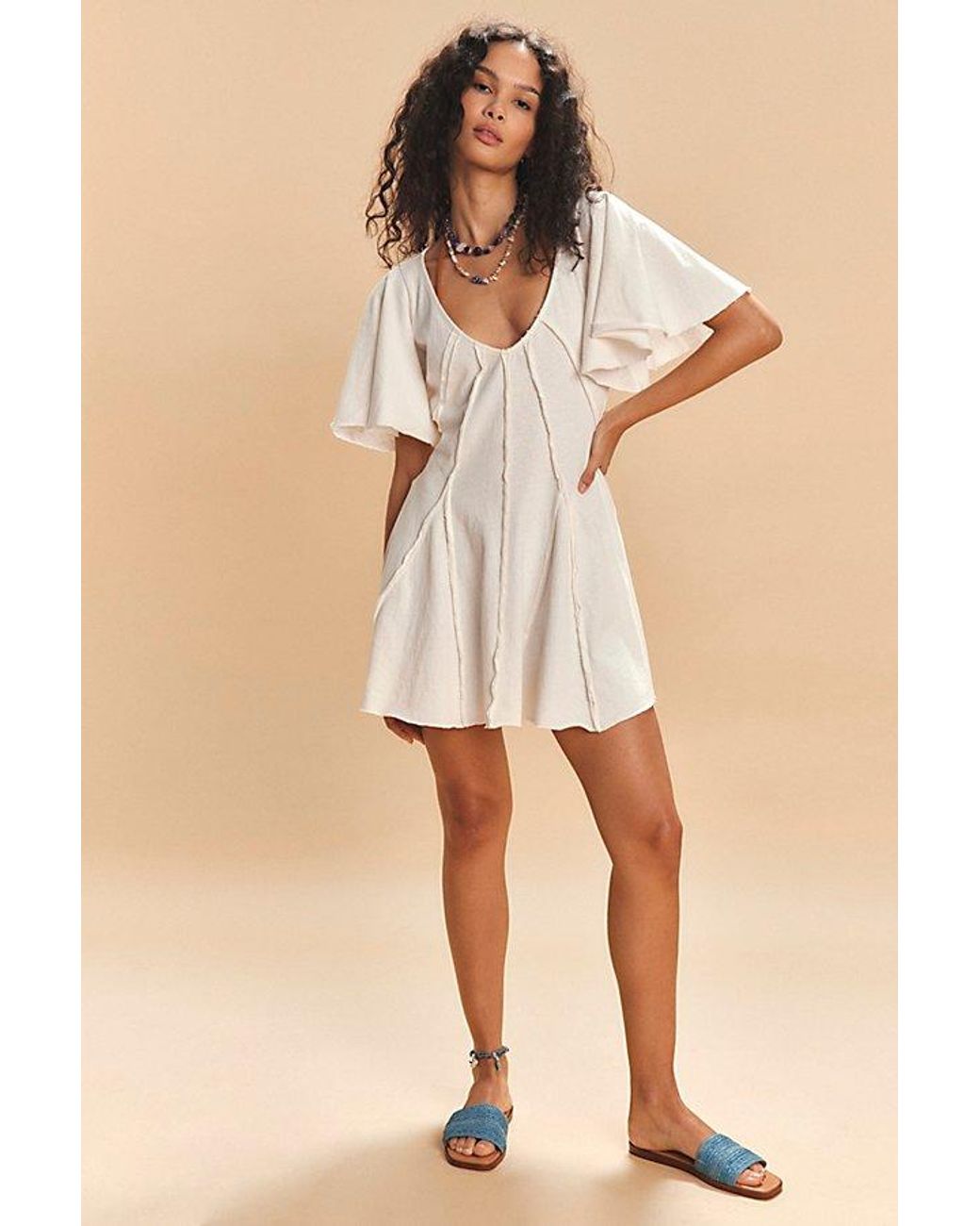 free people angele mini dress Free People X Angele Mini Dress In Black - 9% Off