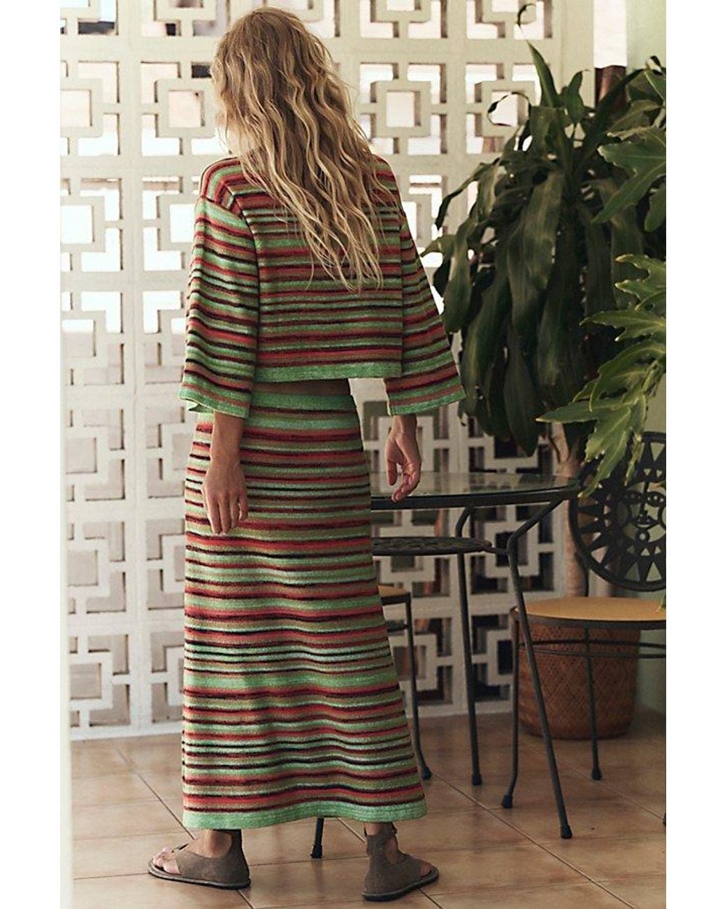 free-est Brown Sunbeam Sweater Set By