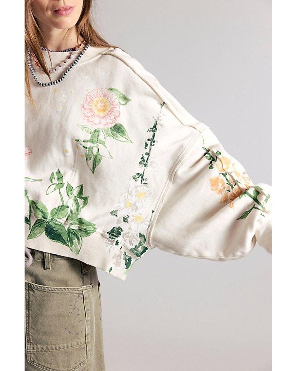 Free People Multicolor Gaia Sweatshirt