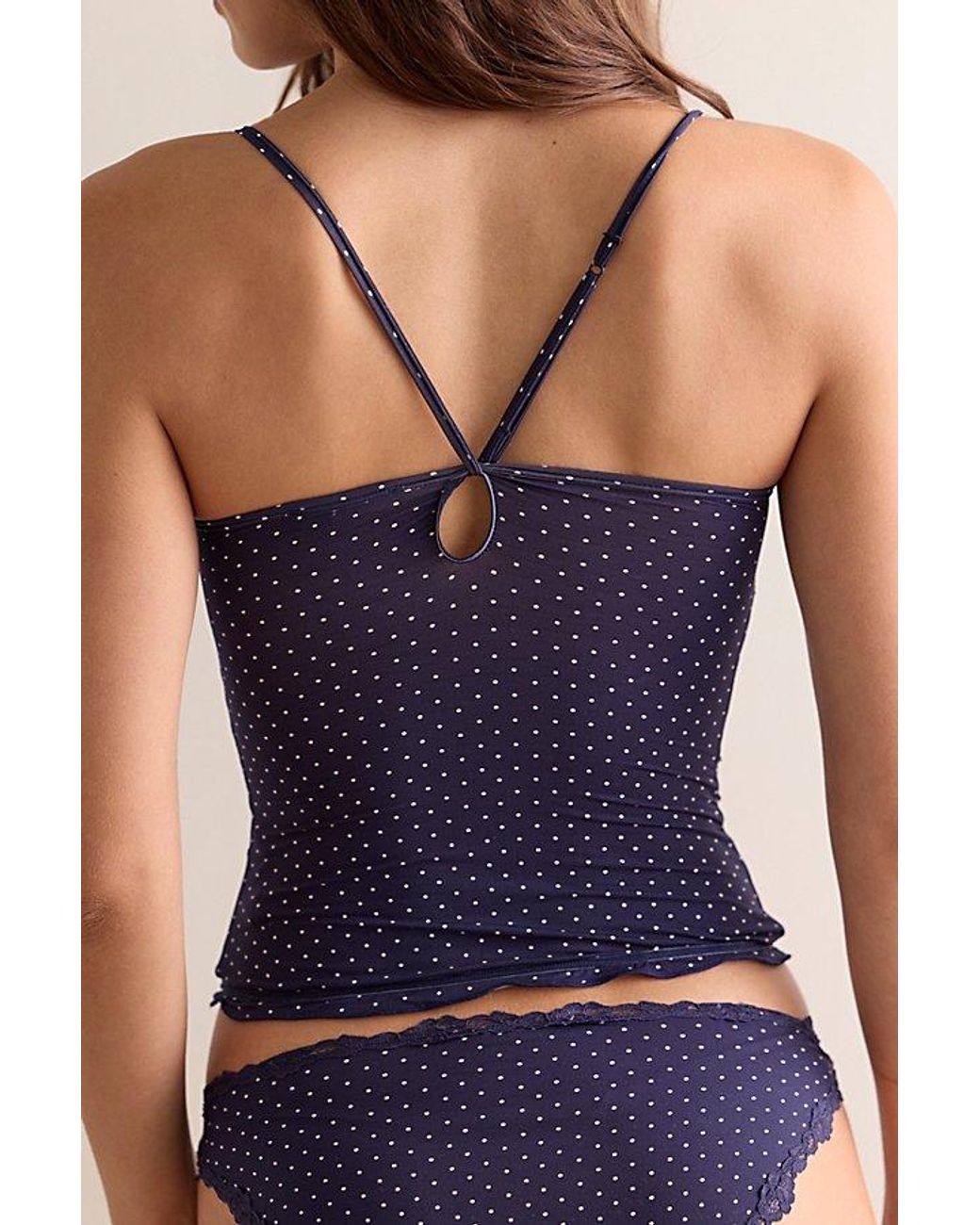 Intimately By Free People Blue Mix & Match Cami By