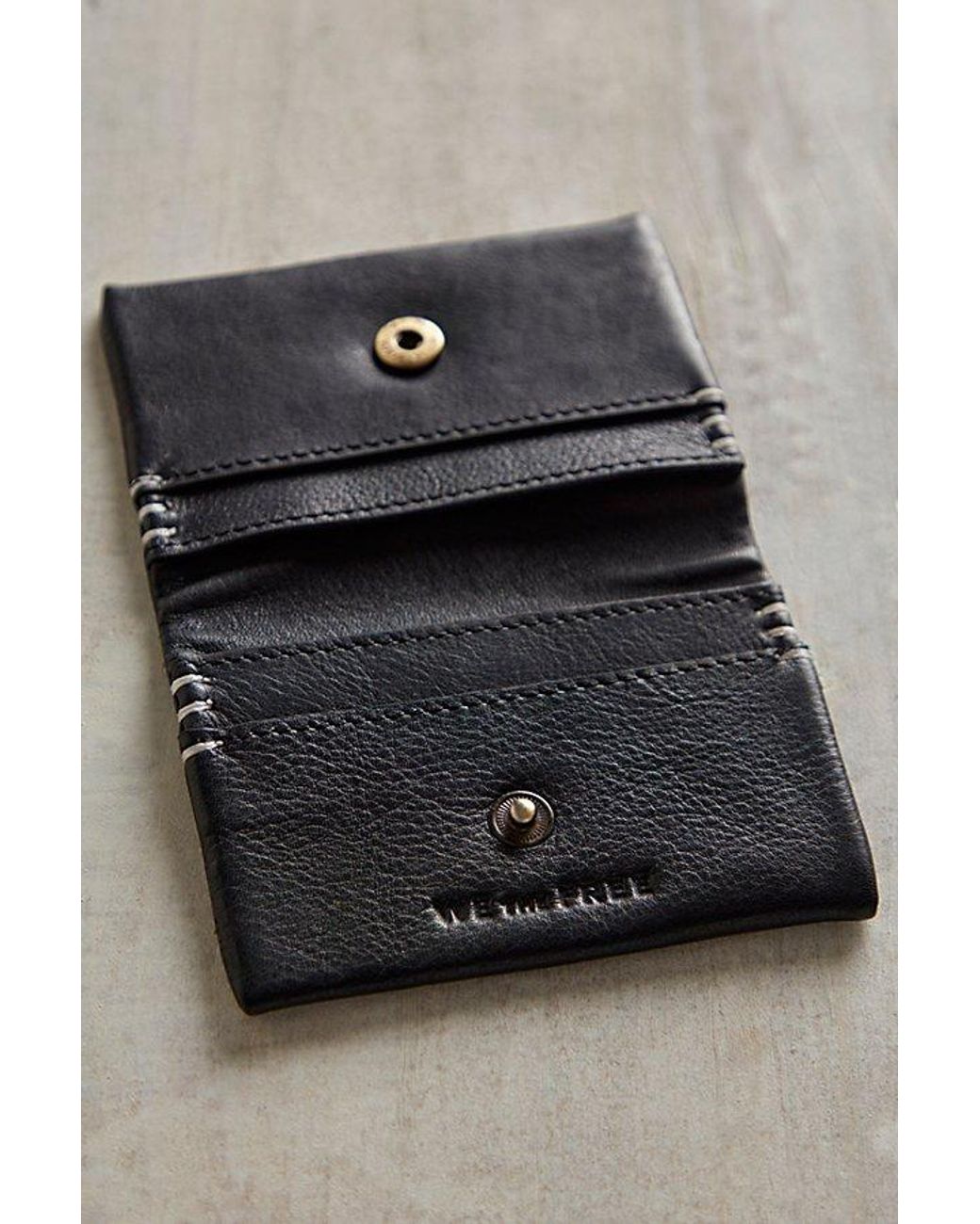 Free People Black Mini Cove Wallet