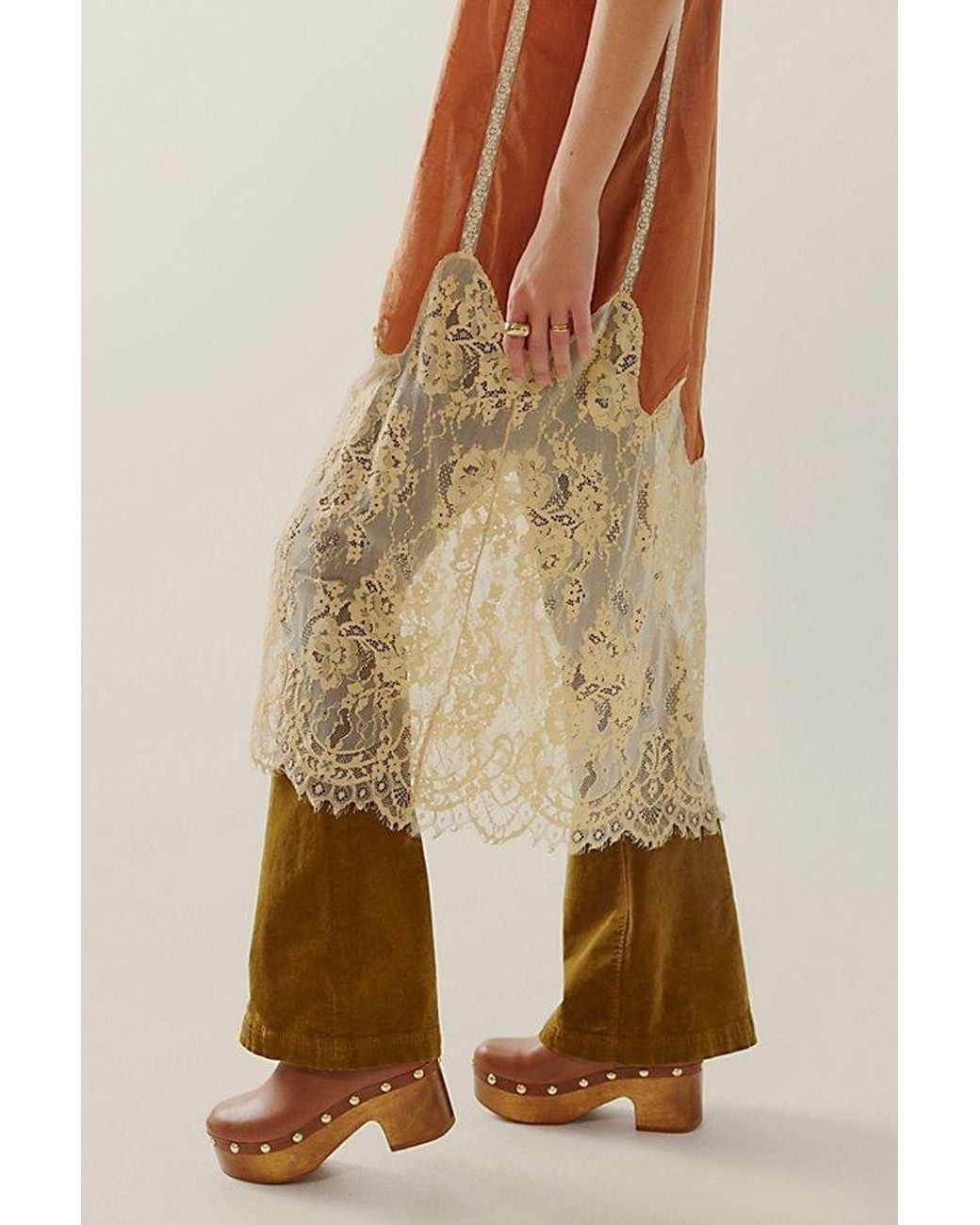 Free People Brown Calli Clogs