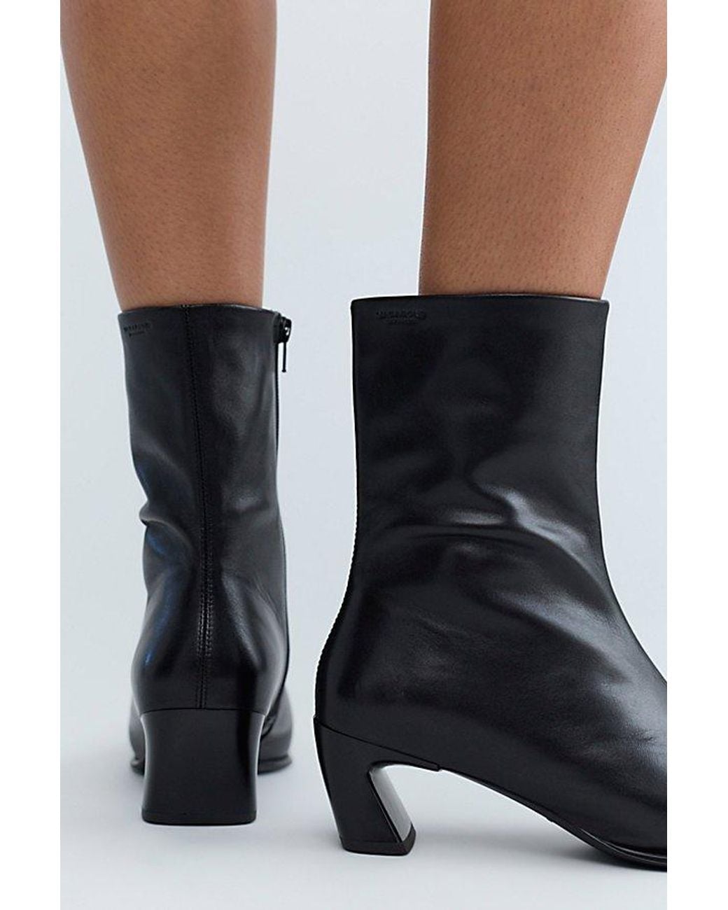 Vagabond Blue Vagabond Ilona Heeled Boots Shoe By