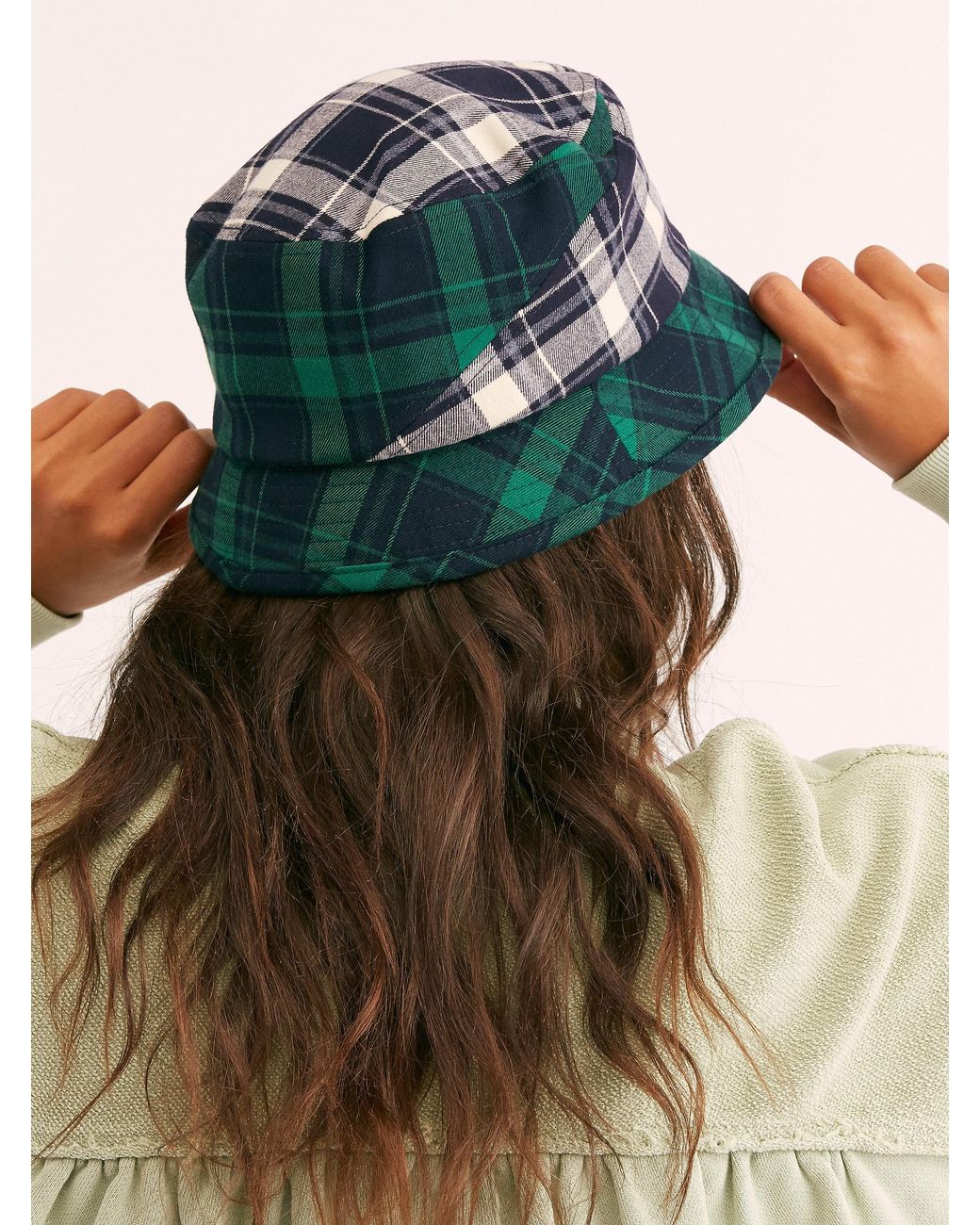 Free People Synthetic Kangol Plaid On 