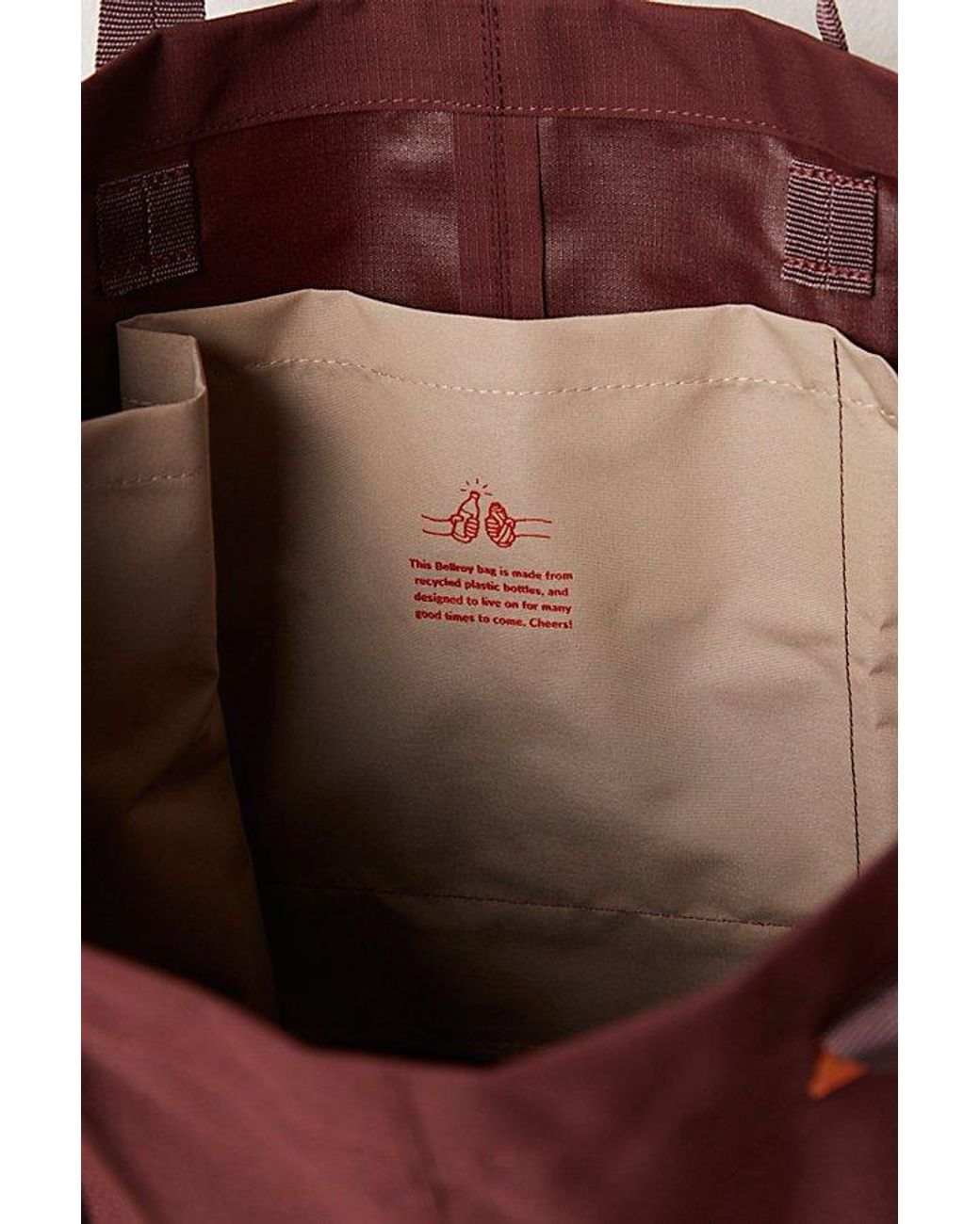 Bellroy Red Market Tote Bag