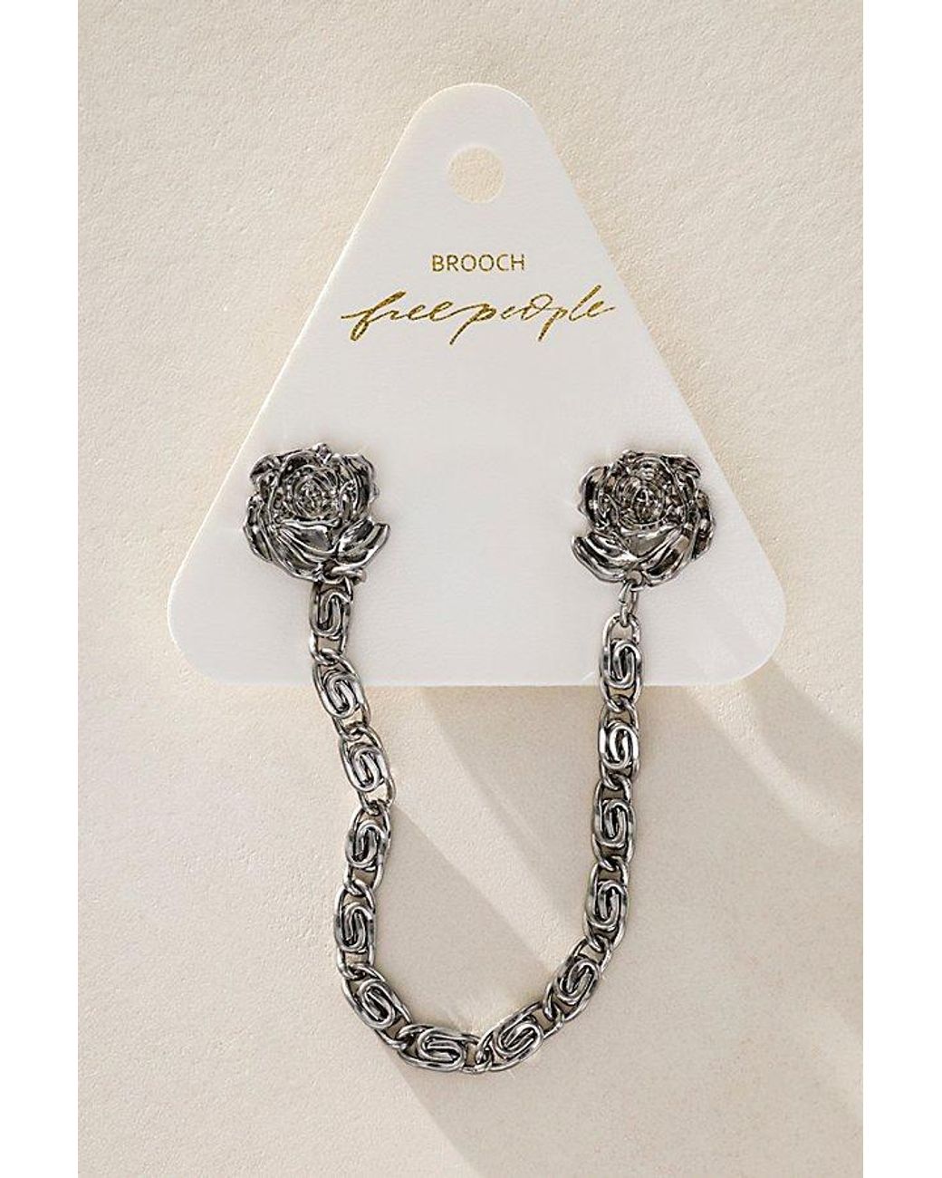 Free People Gray Chancellor Pin