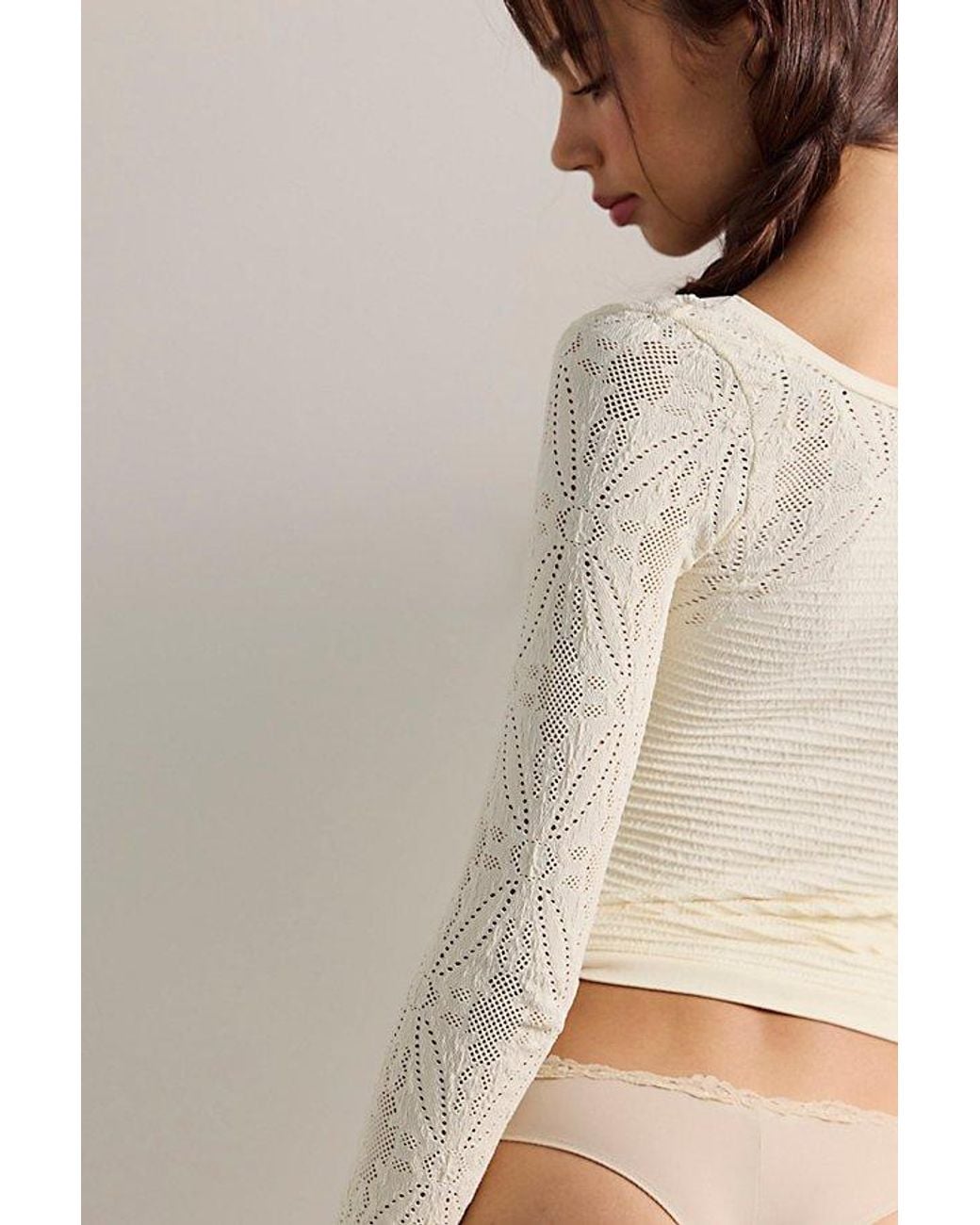 Intimately By Free People Gray So Many Likes Long Sleeve By