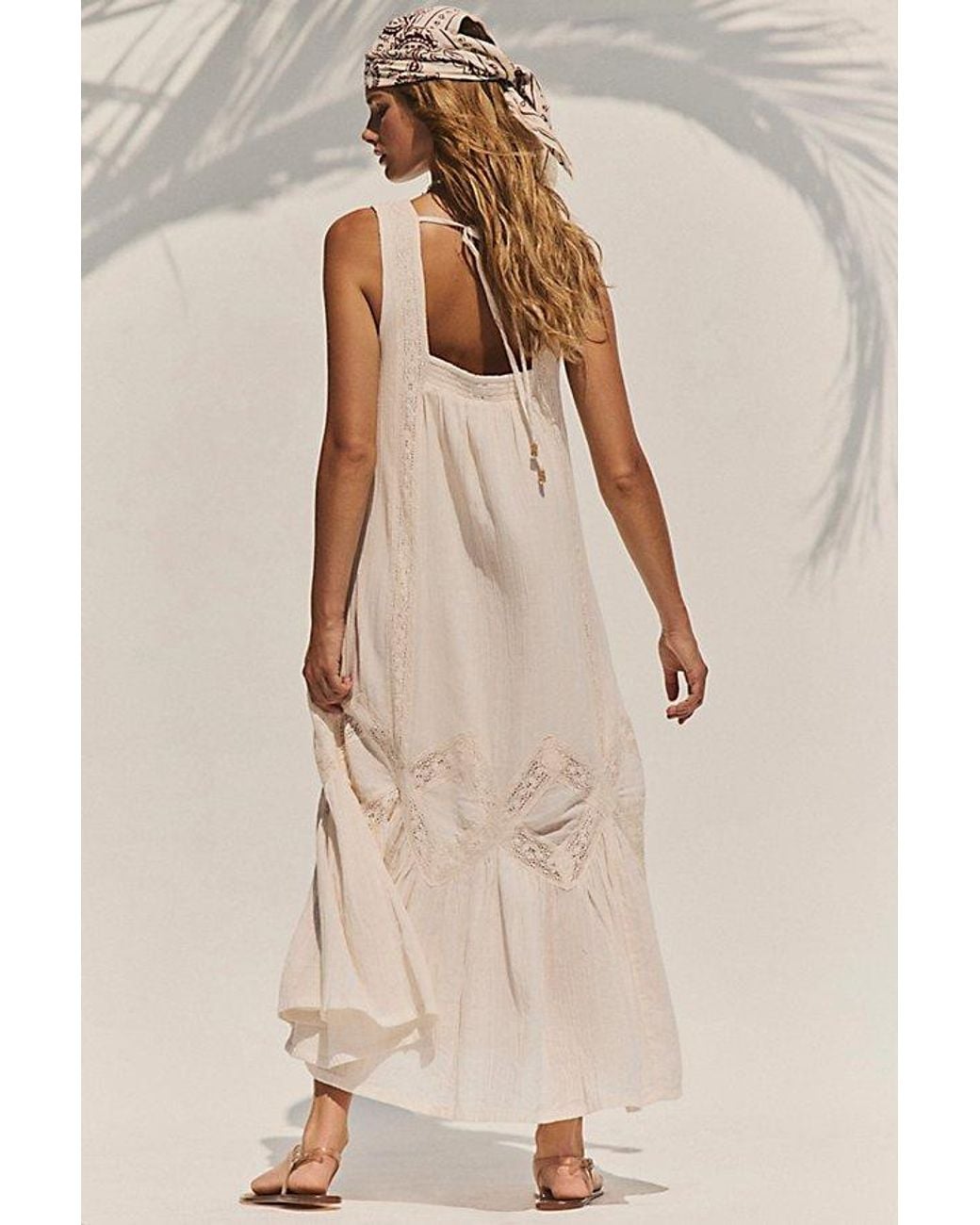 free-est Natural Avaline Maxi Dress By