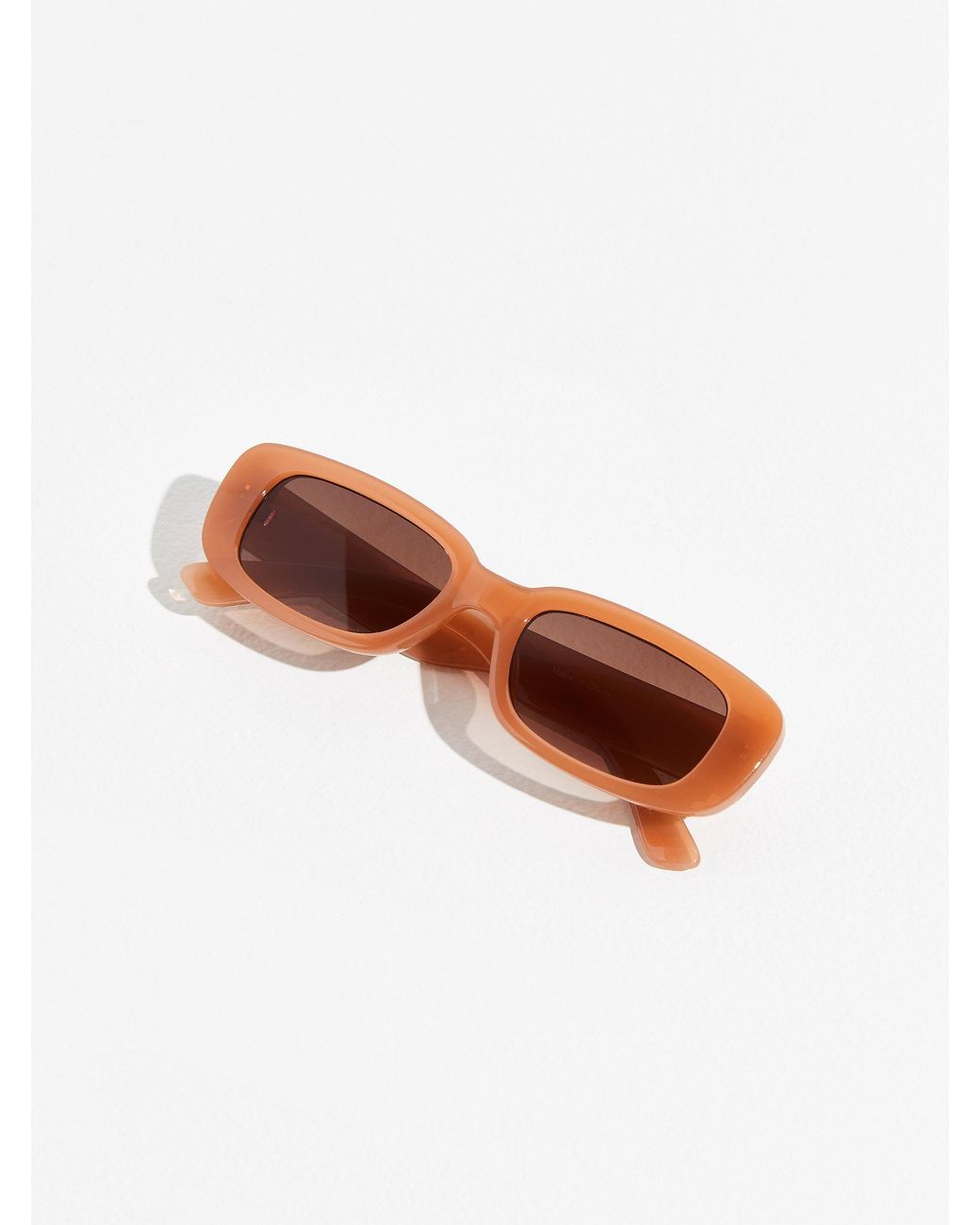 Free People New Sensation Rectangle Sunglasses - Save 17% | Lyst