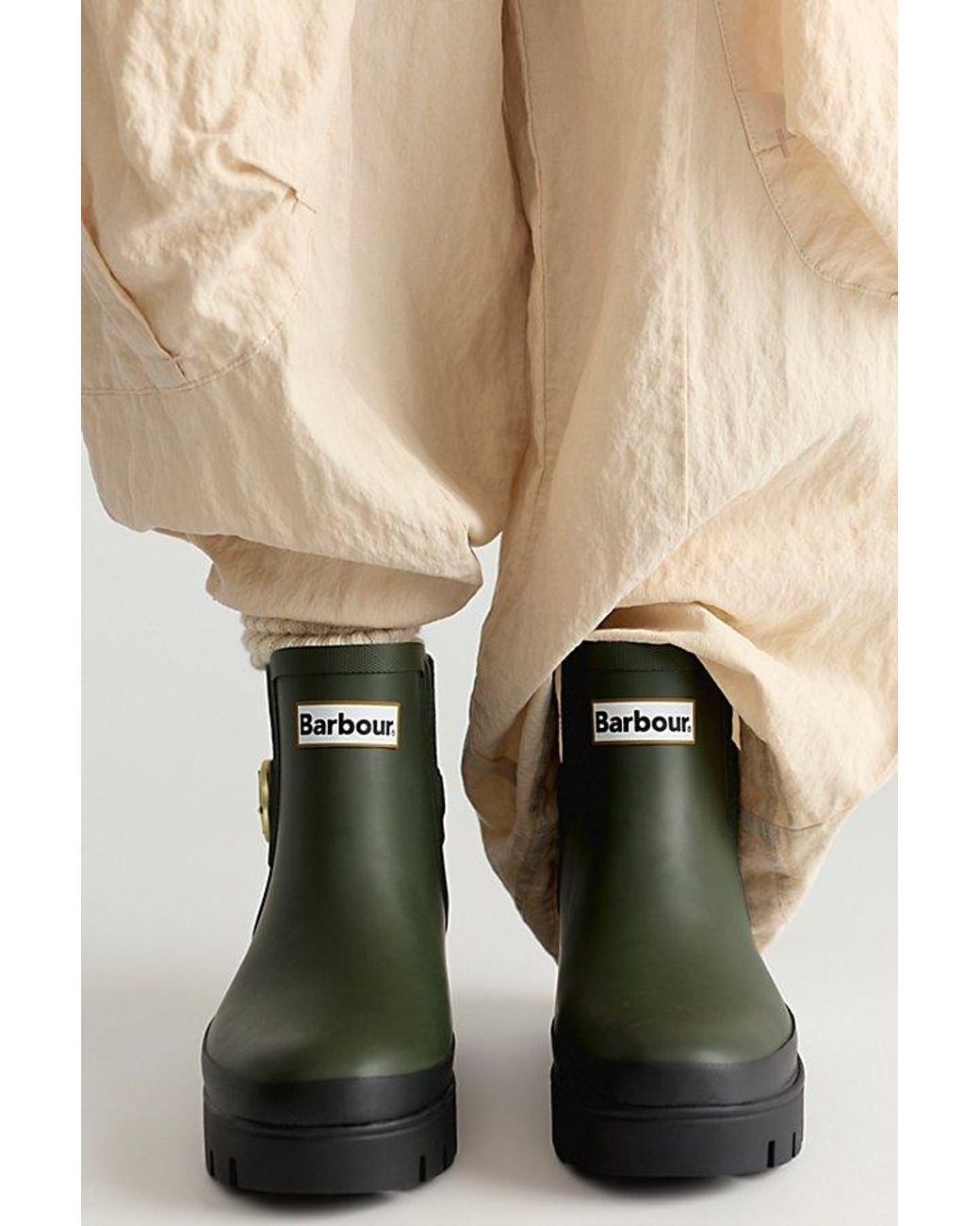 Barbour Multicolor Hepburn Ankle Wellington Boots Shoe