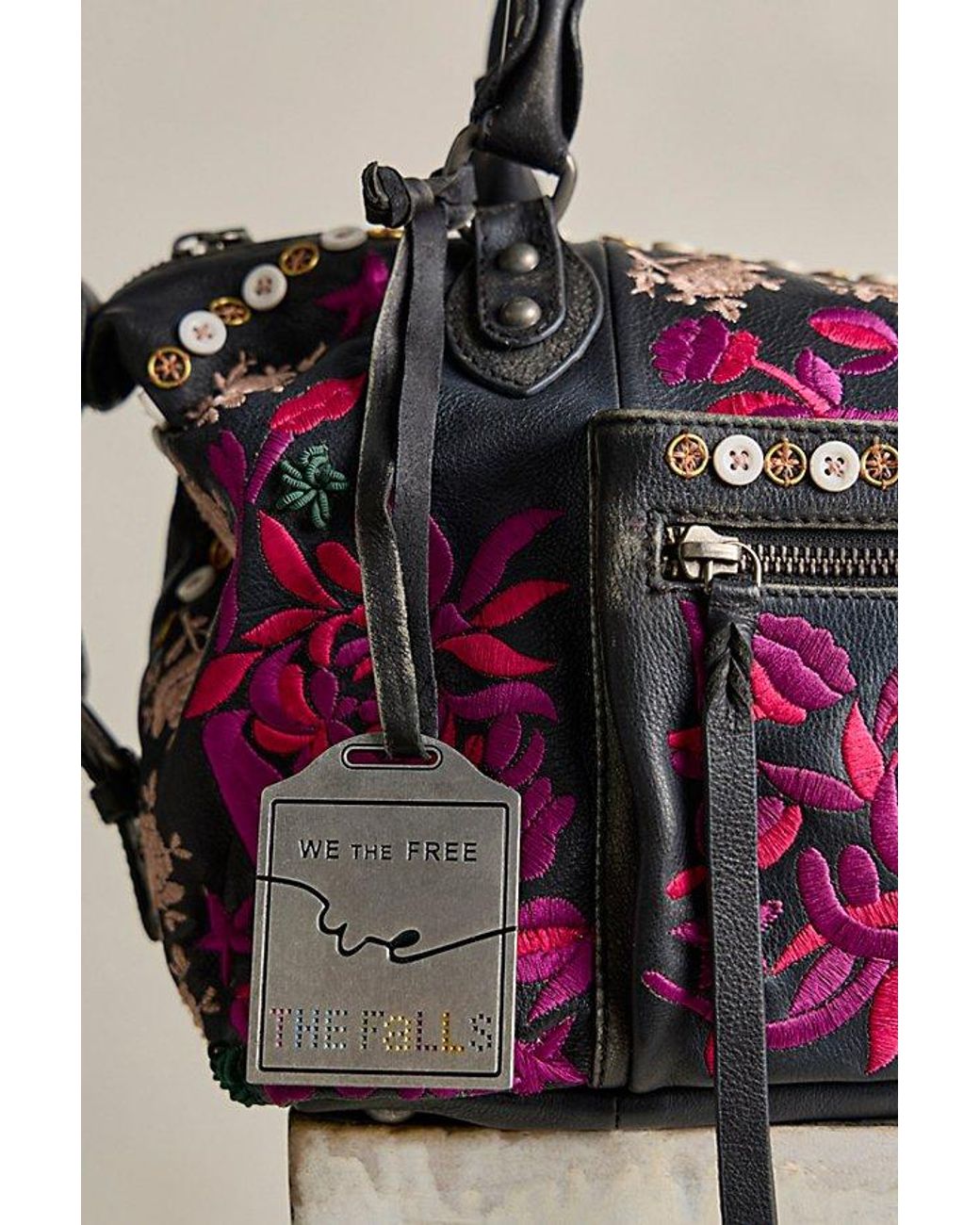 Free People X Falls Baby Emerson Tote Bag in Black | Lyst display picture 1