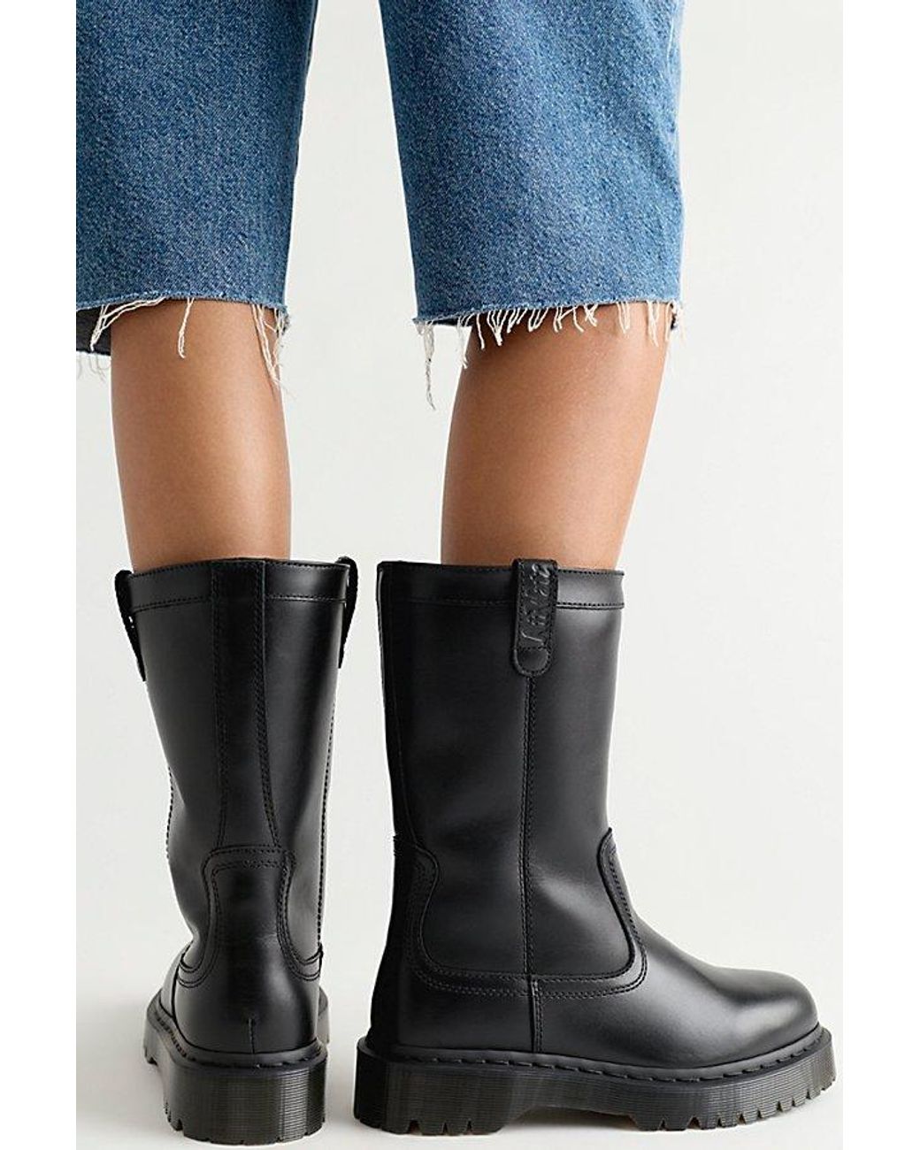 Dr. Martens Blue Anistone Pull-On Boots Shoe