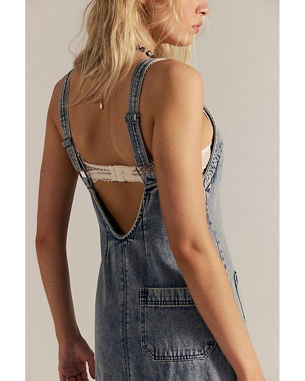 dex denim midi dress Dex Denim Midi Dress