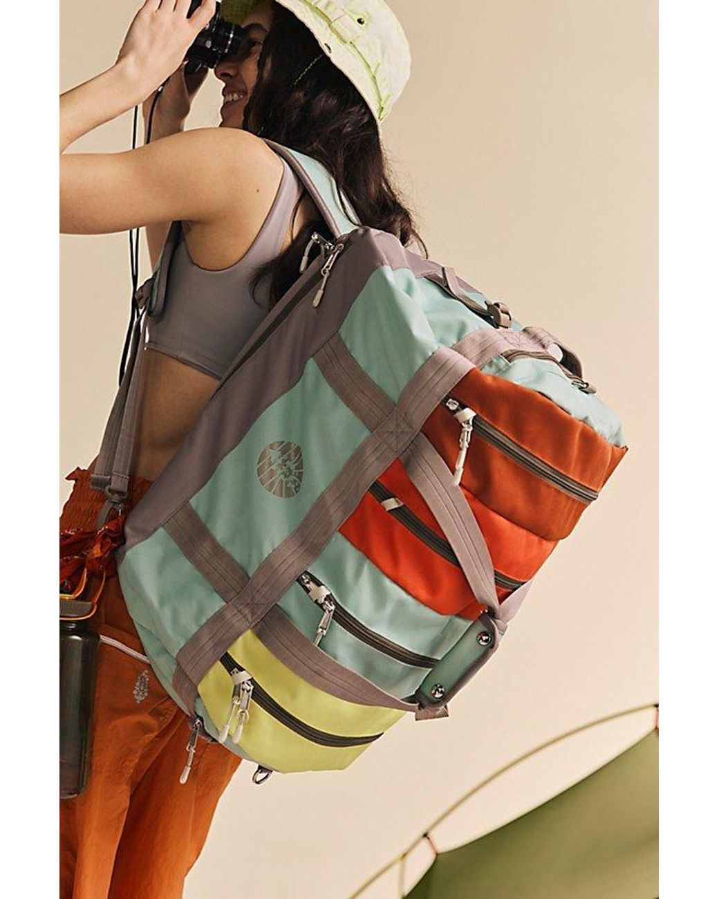 Tobiq Gray X Fp Movement Duffel Bag