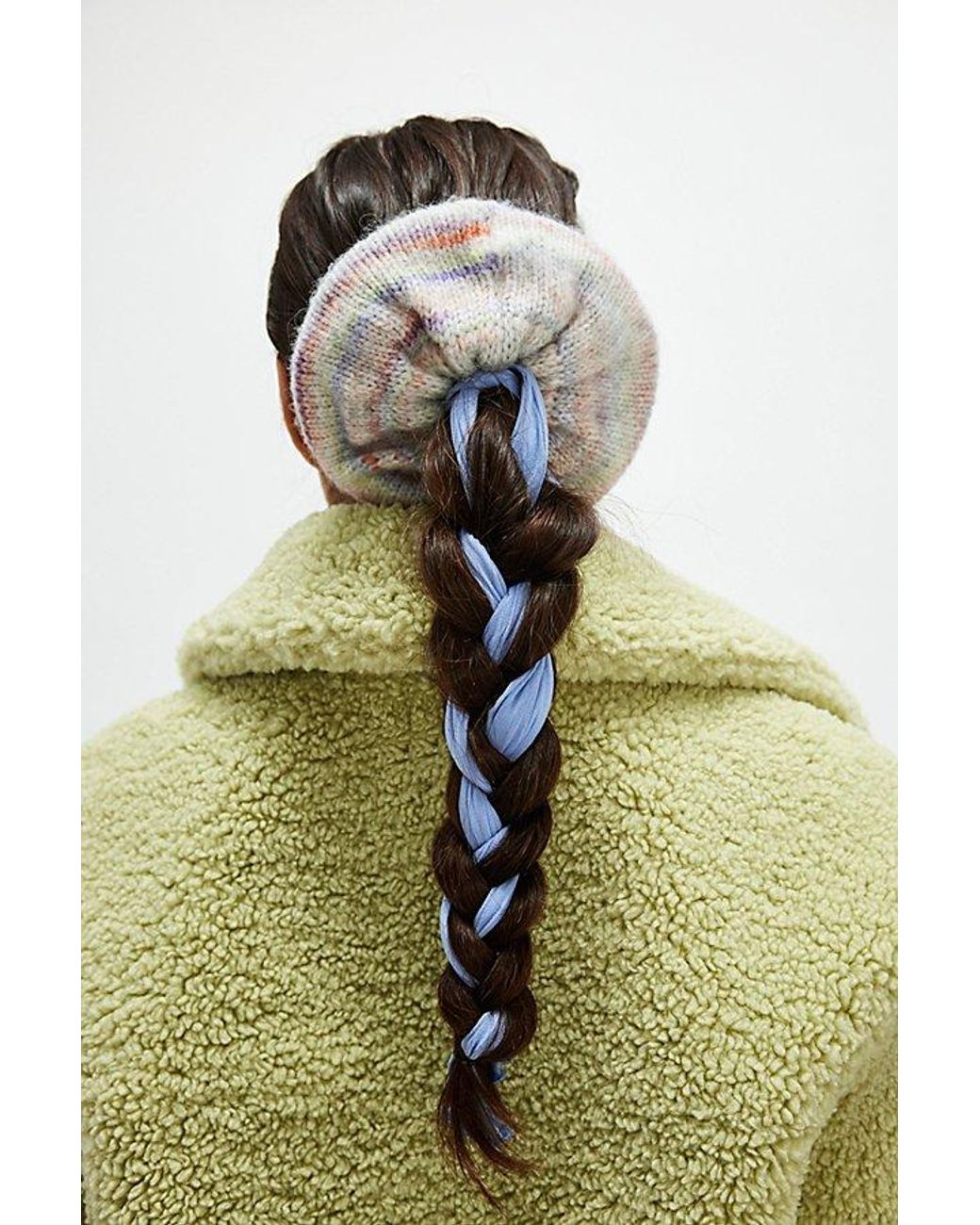 Free People Green Nina Jumbo Scrunchie