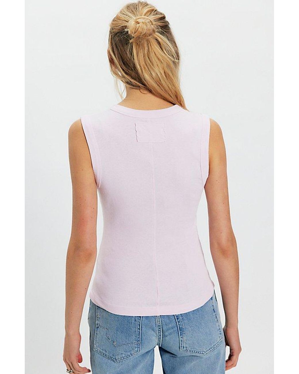 Free People Blue Atlas Tank Top