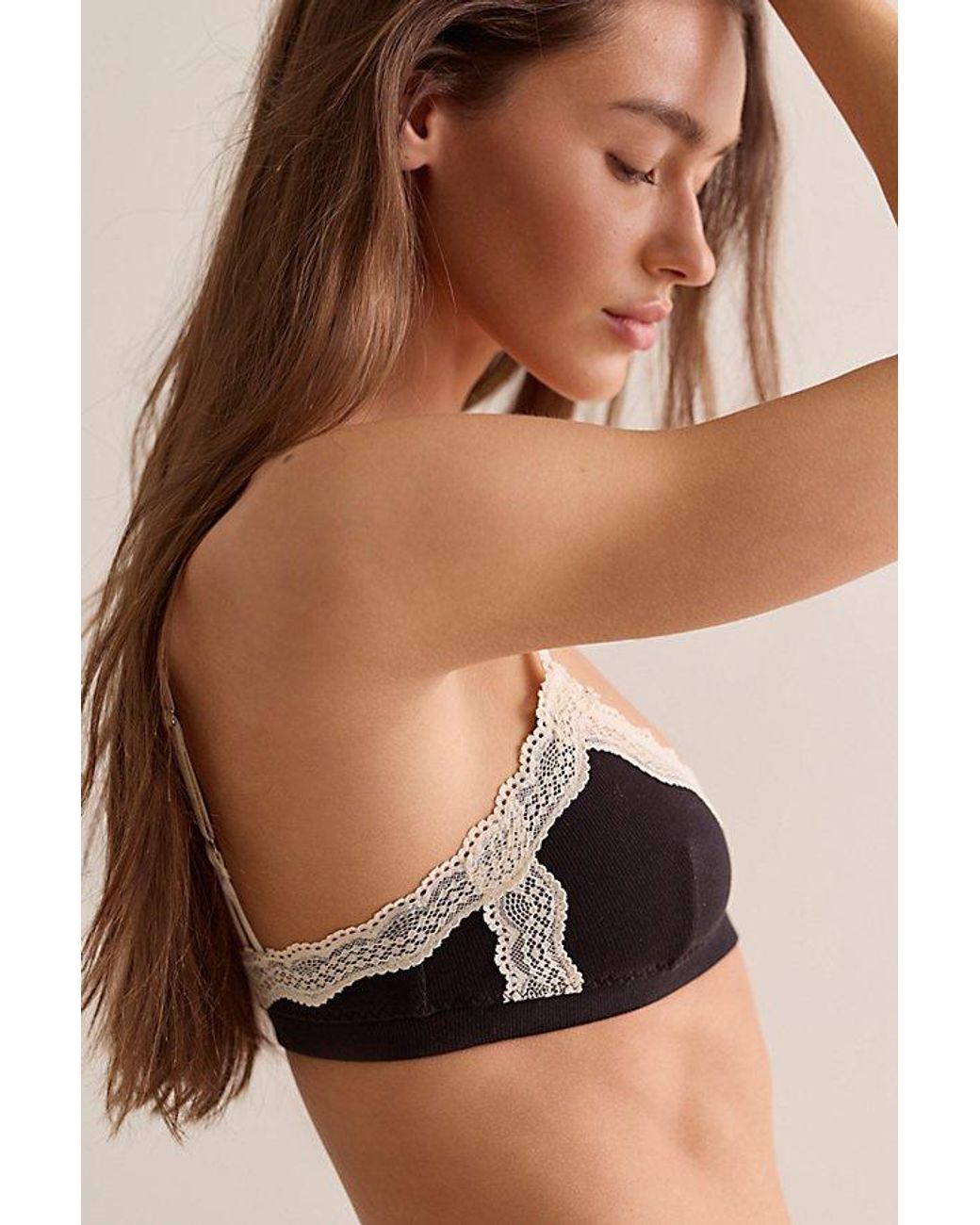 Intimately By Free People Brown Oh My Darling Scoop Neck Bralette By