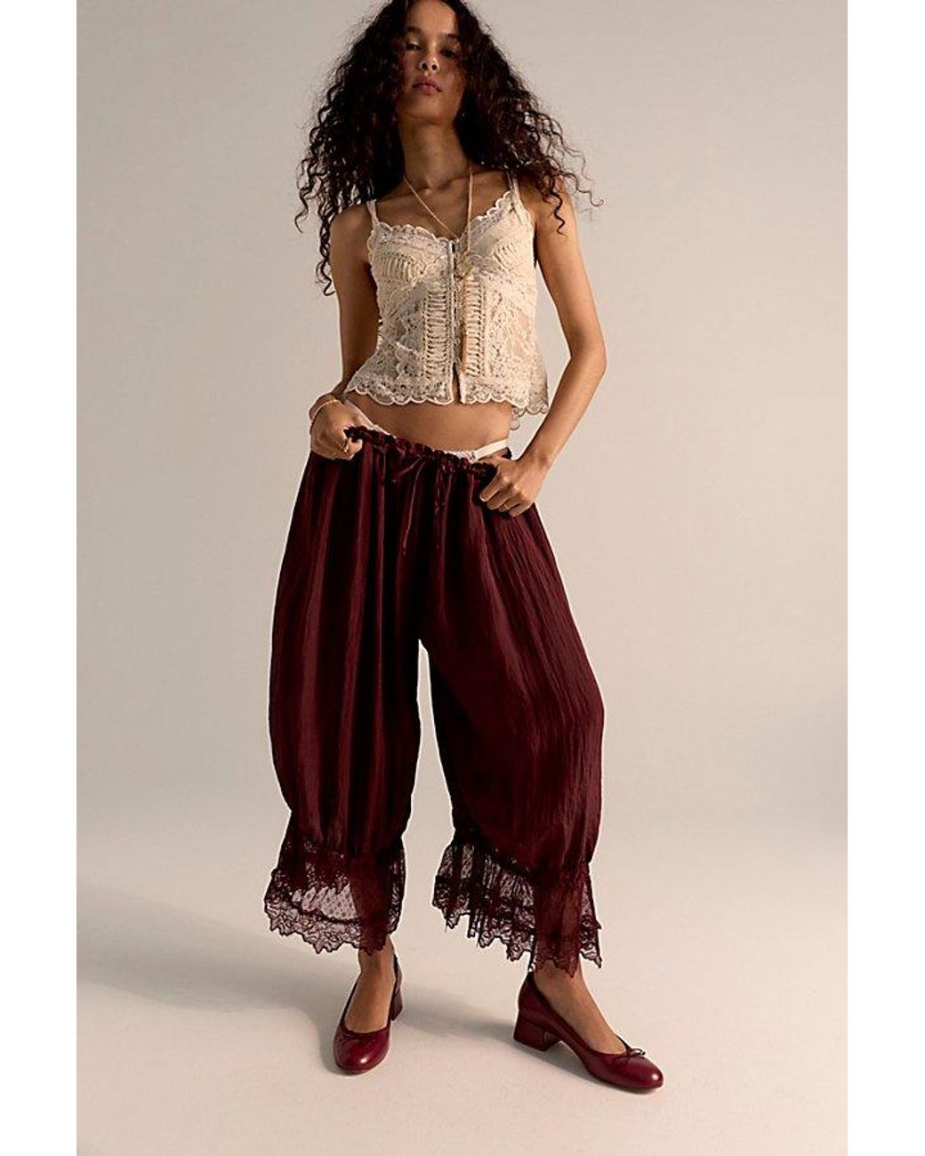 Intimately By Free People Multicolor Forever Young Bloomer Pants By