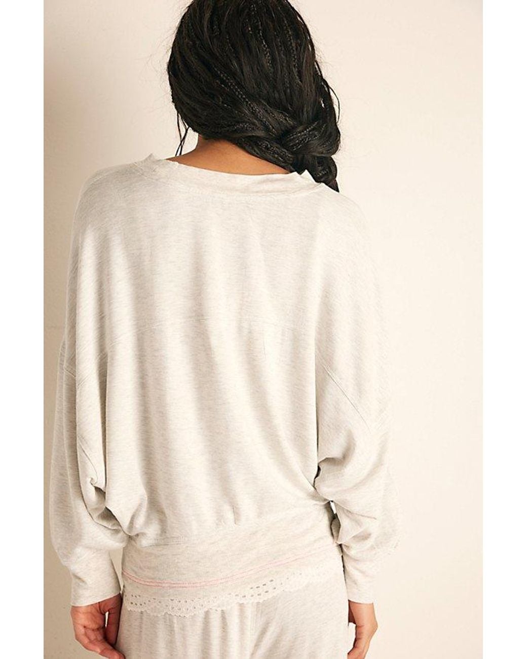 Intimately By Free People Natural Dream State Pullover By