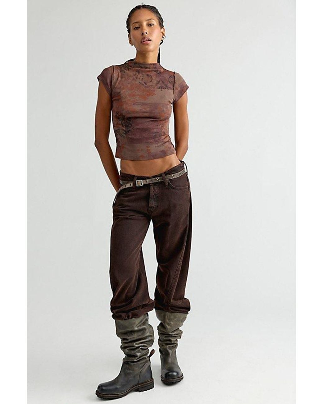 Ragabond Brown Canal Street Tee By