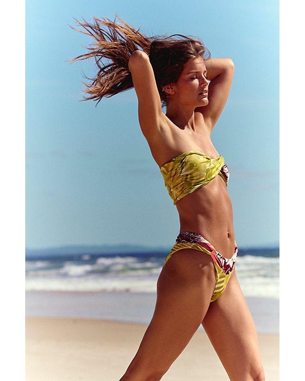 free-est Blue Donna Convertible Bikini Bottoms