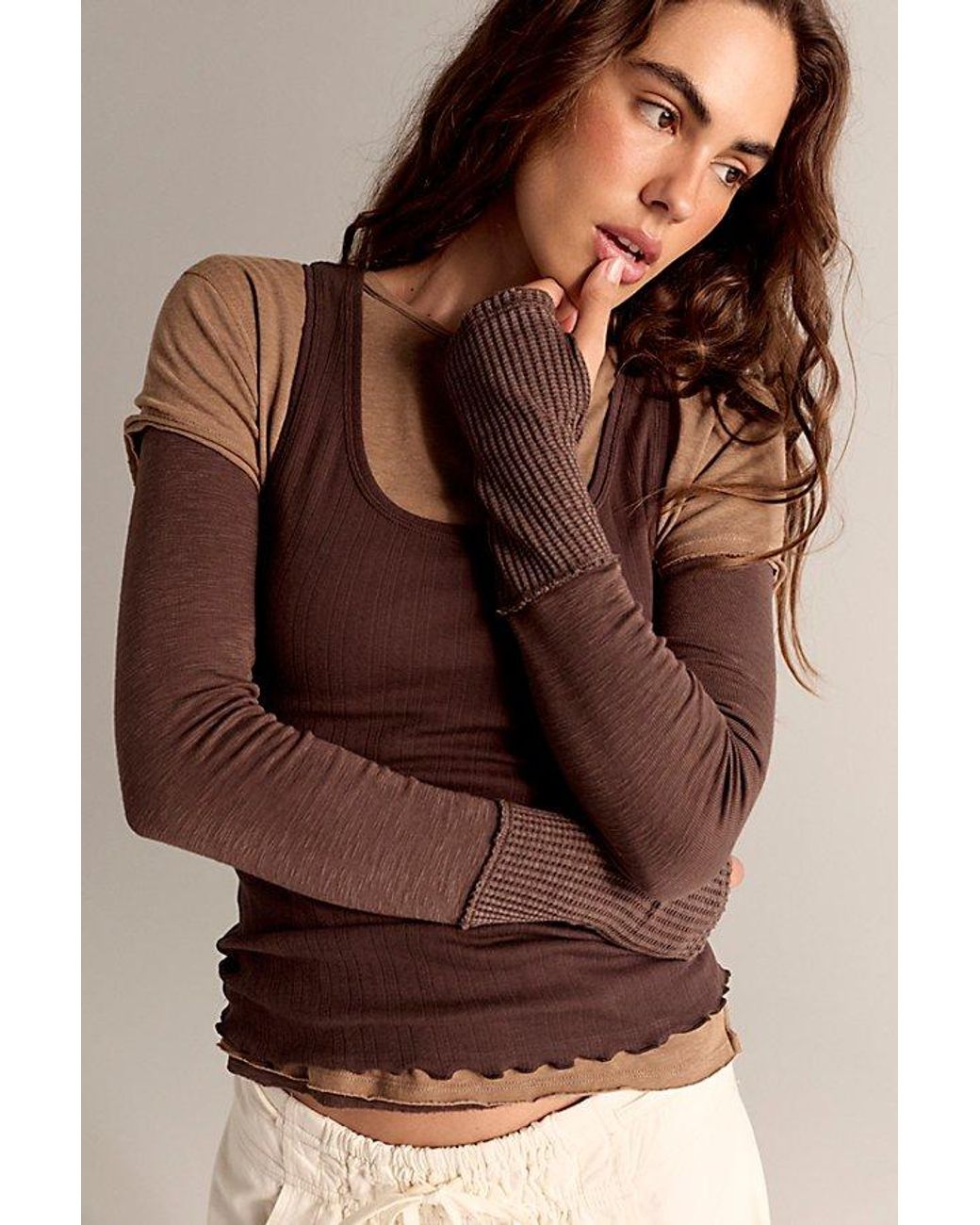 Intimately By Free People Brown Fresh