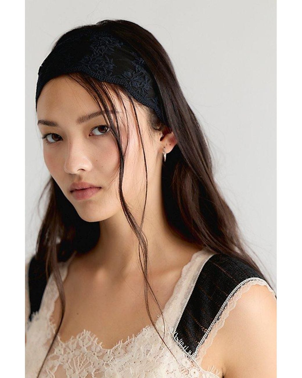 Free People Green Solana Lace Headband