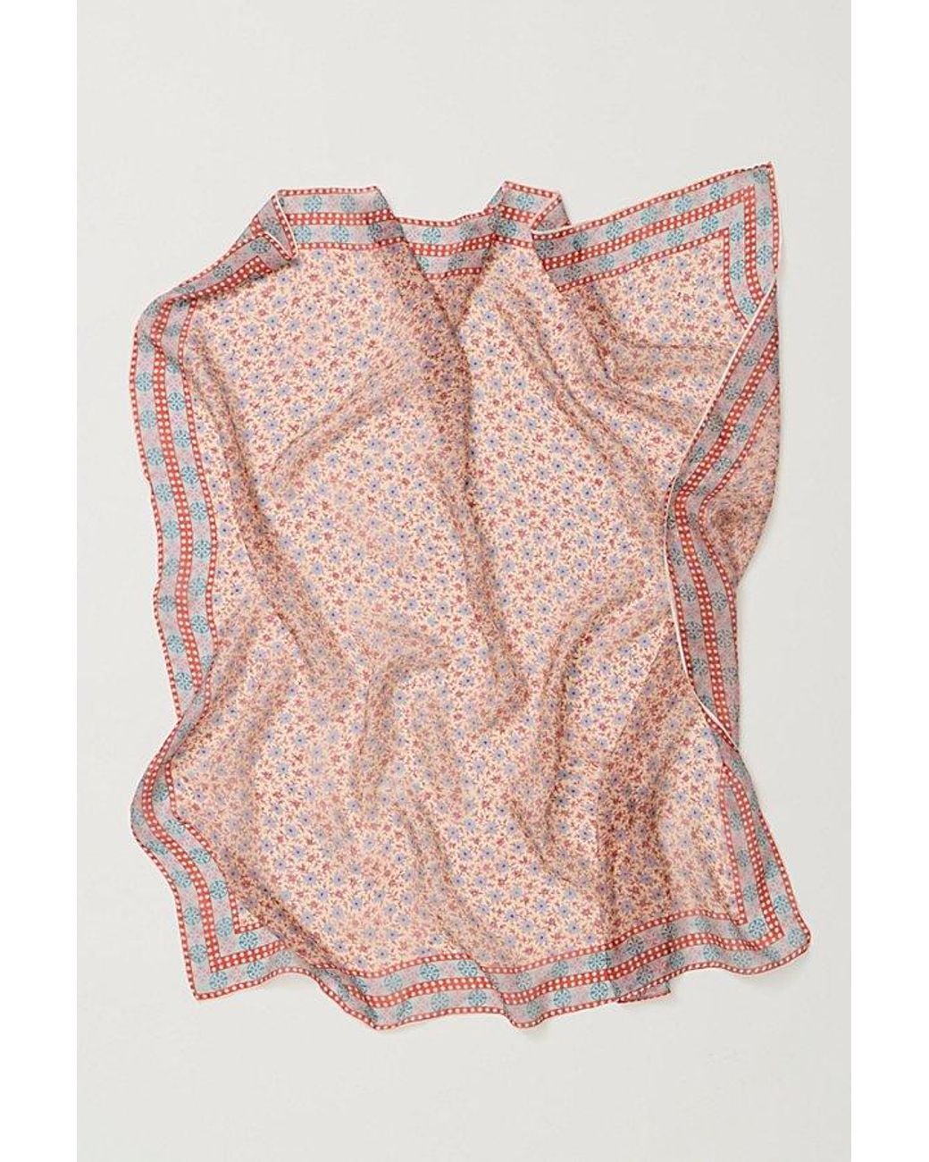 Free People Multicolor So Silk Printed Bandana