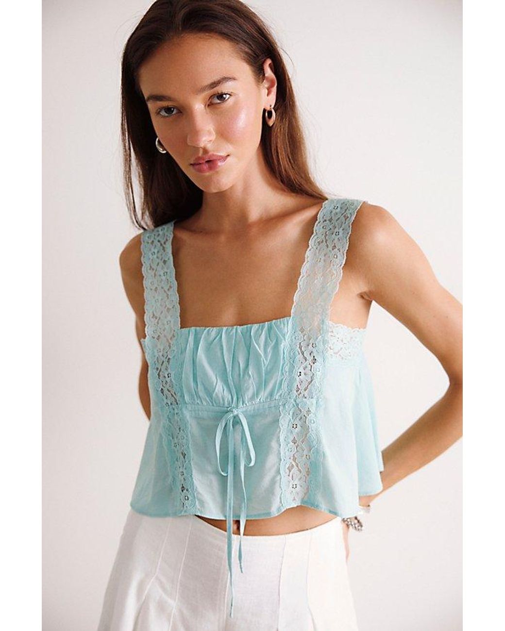 Intimately By Free People Multicolor Soft Launch Crop Top By