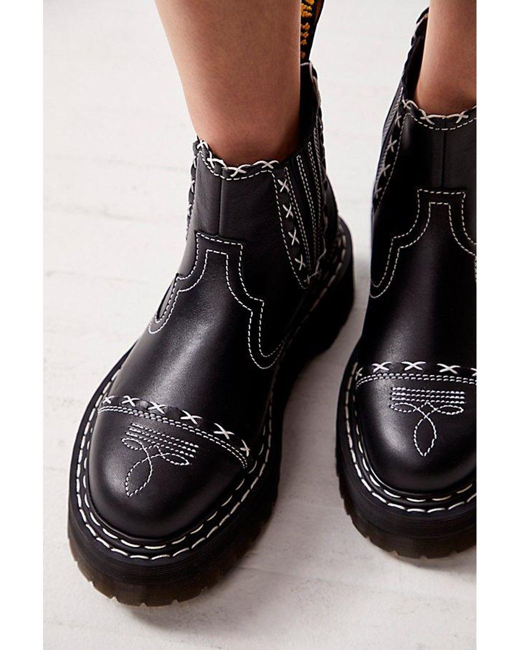 Free People Dr. Martens 2976 Quad Gothic Americana Platform Free People Dr. Martens 2976 Quad Gothic Americana Platform