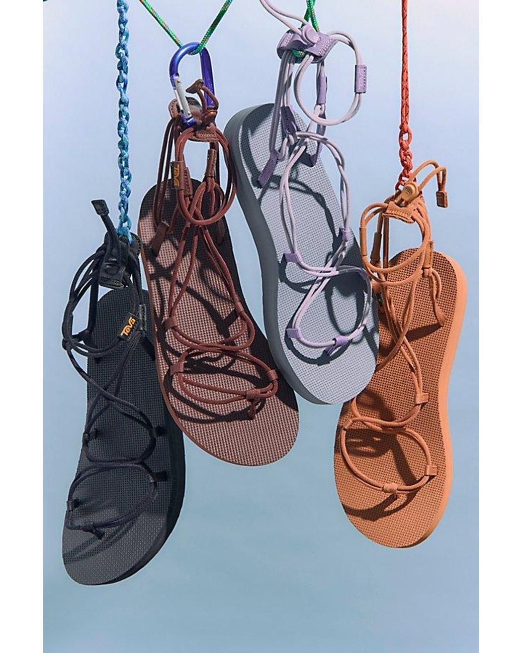 Teva Black Midform Infinity Sandals