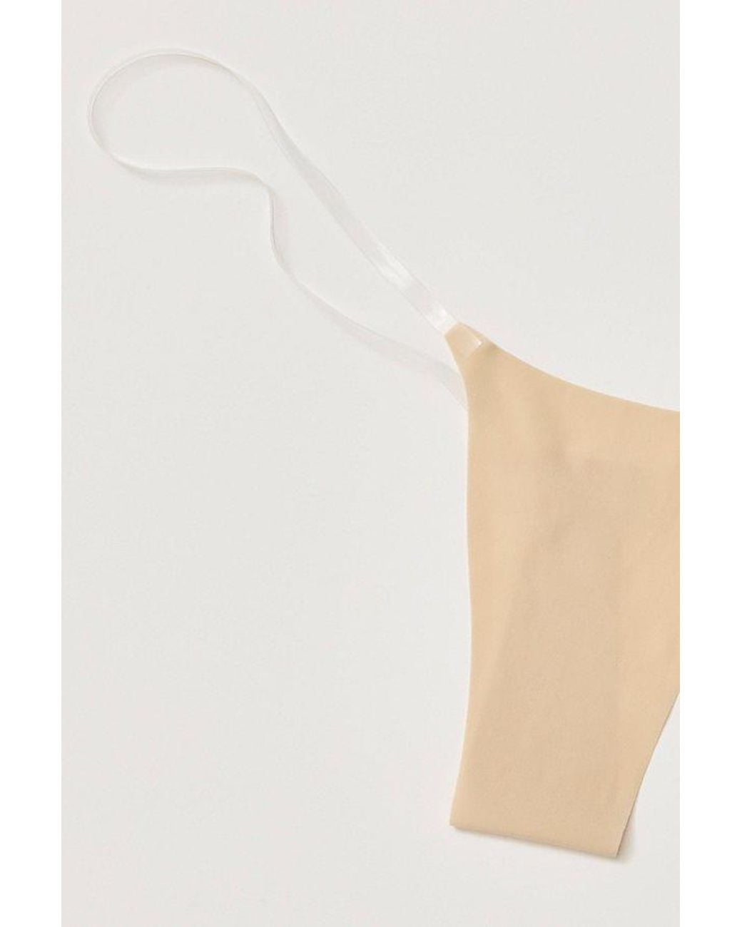 Stringys Natural Invisible Thong