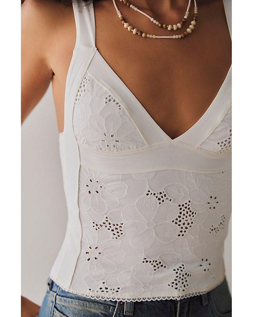 Intimately By Free People Multicolor Ever Afternoon Triangle Cami By