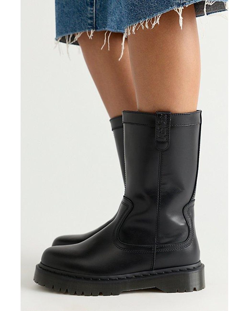 Dr. Martens Blue Anistone Pull-On Boots Shoe