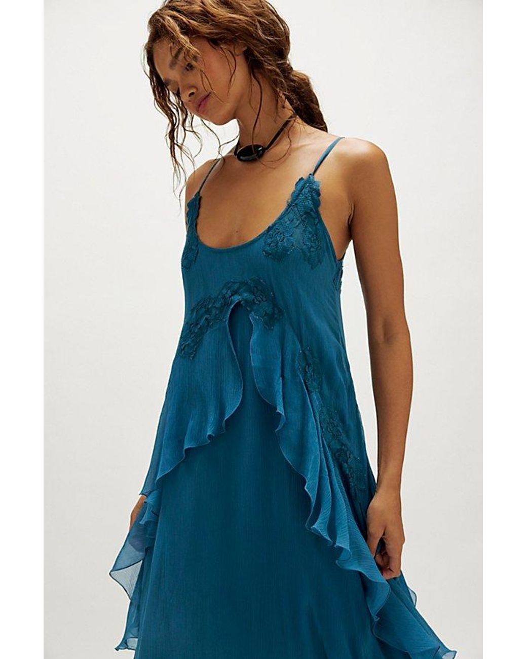 sachin and babi light blue dress Women's Chiffon Midi Dresses