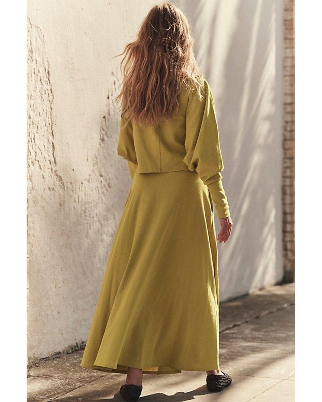 free-est Natural Cilla Skirt Set By