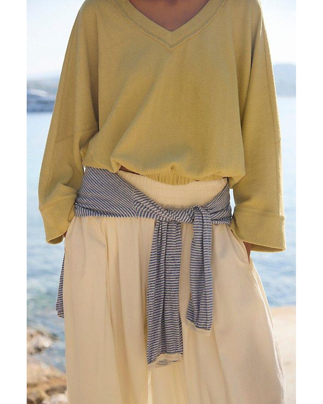 free-est Multicolor Brb Solid Pullover By