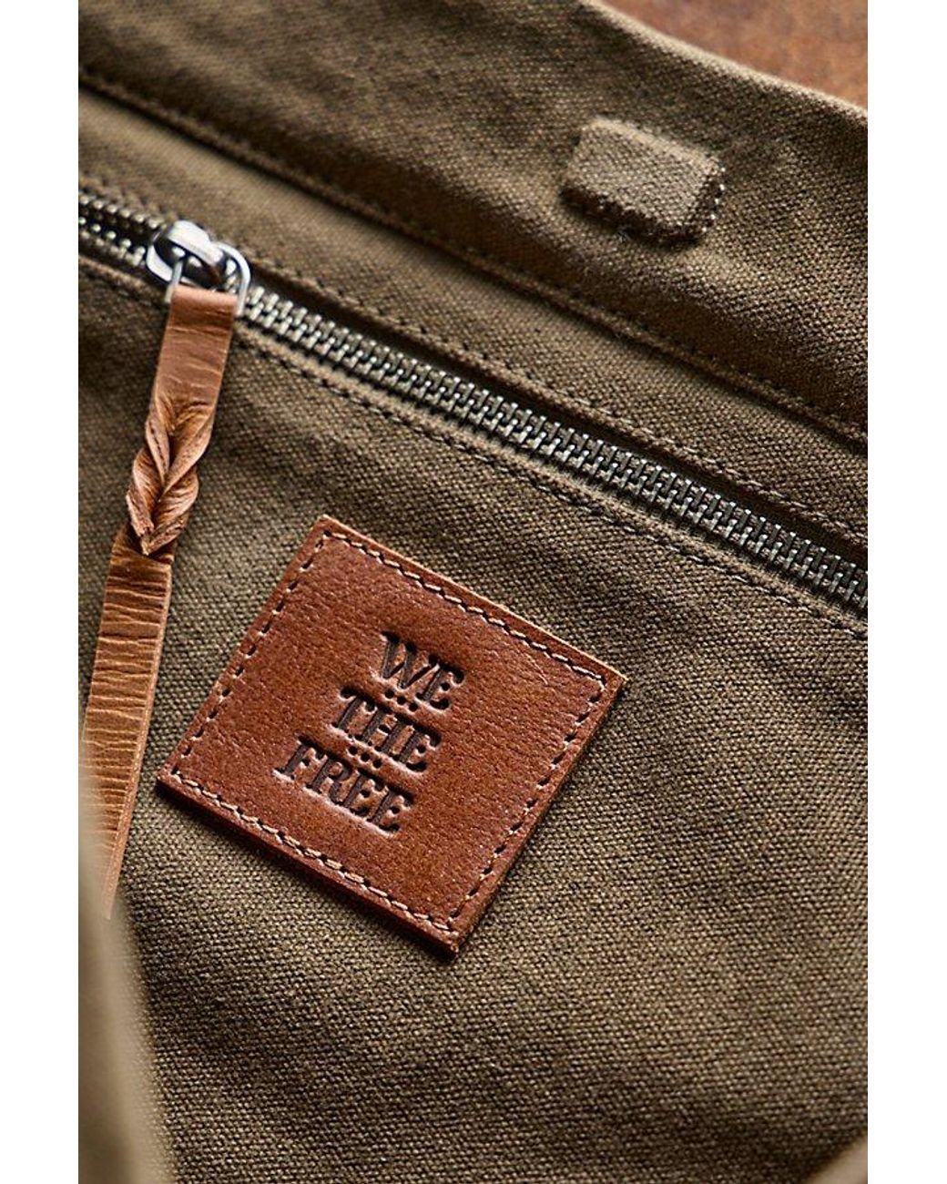 Free People Green Preston Sling Bag