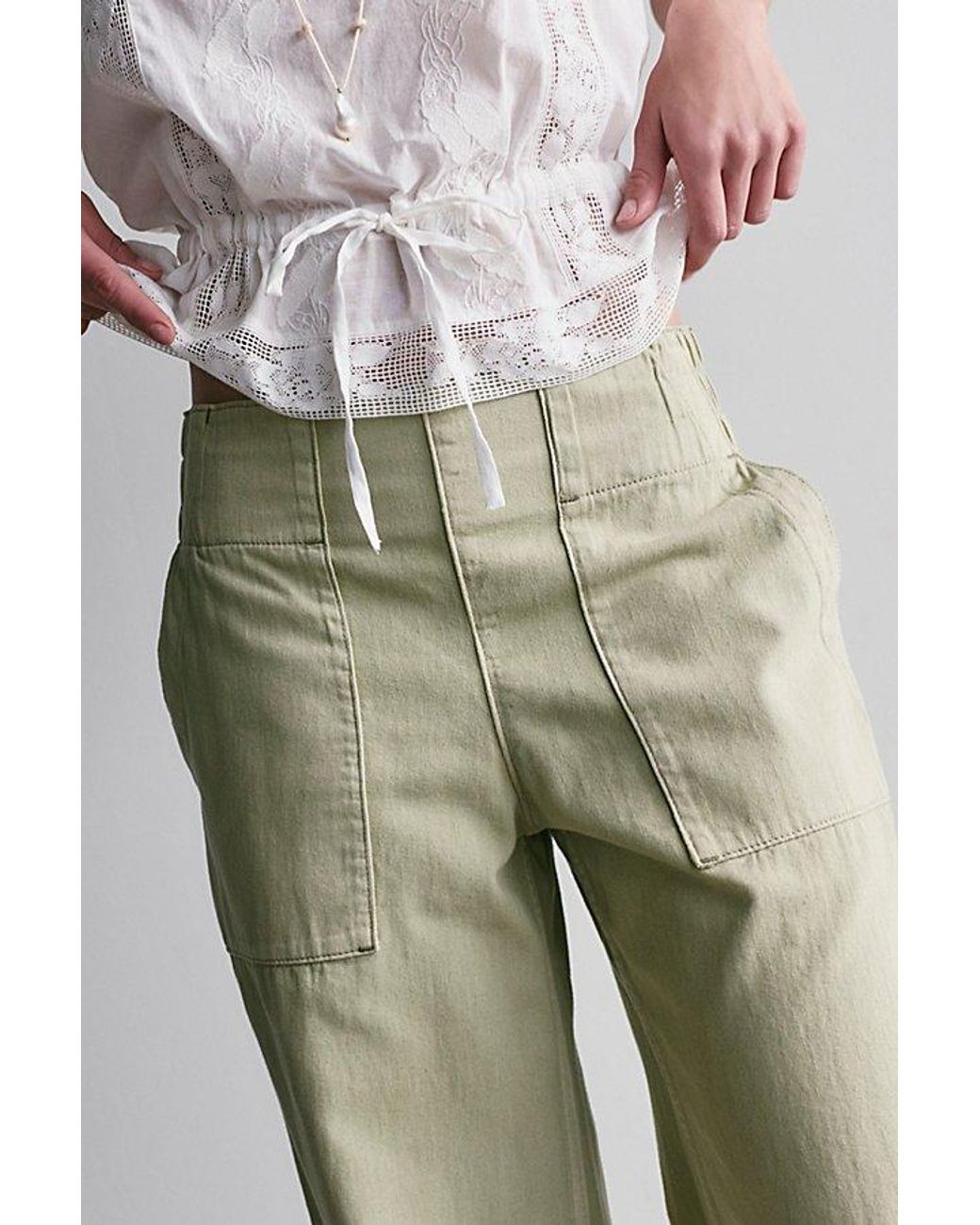 Free People Multicolor We The Free Breezy Denim Pull-On Jeans